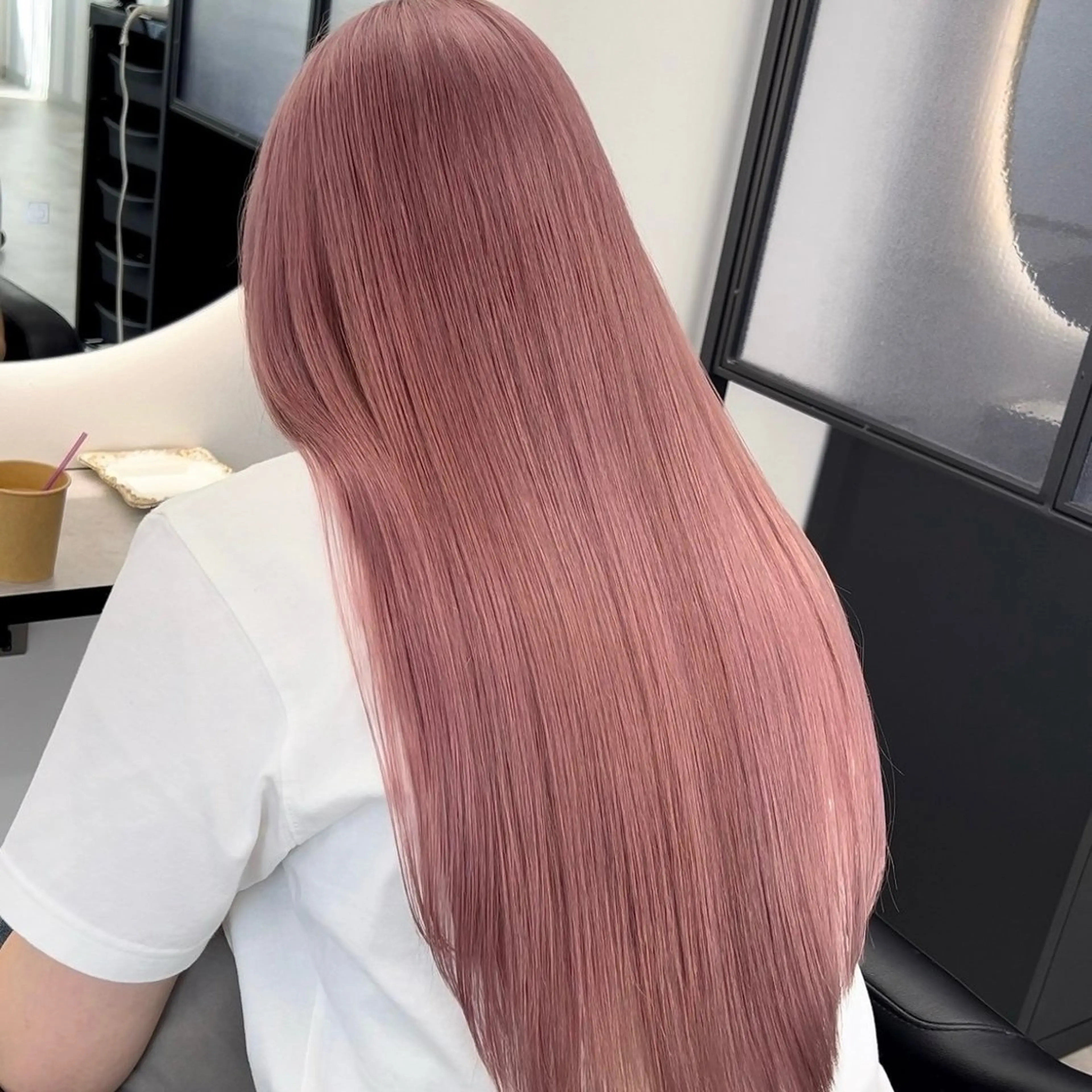 ロング ヘアカラー Marin 💗暖色カラー💗のヘアスタイル