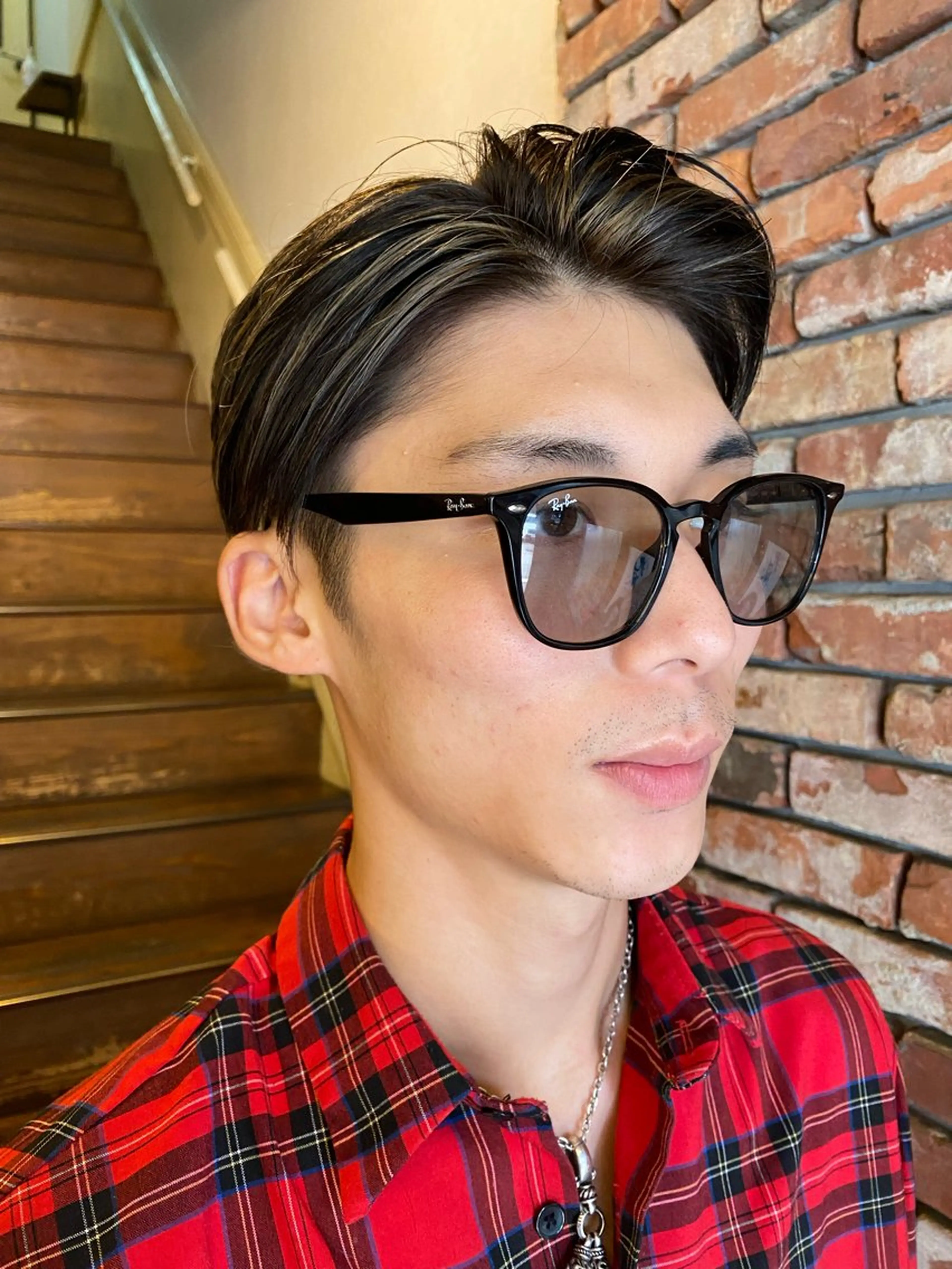 メンズ 高塩翔大 髪質改善のヘアスタイル