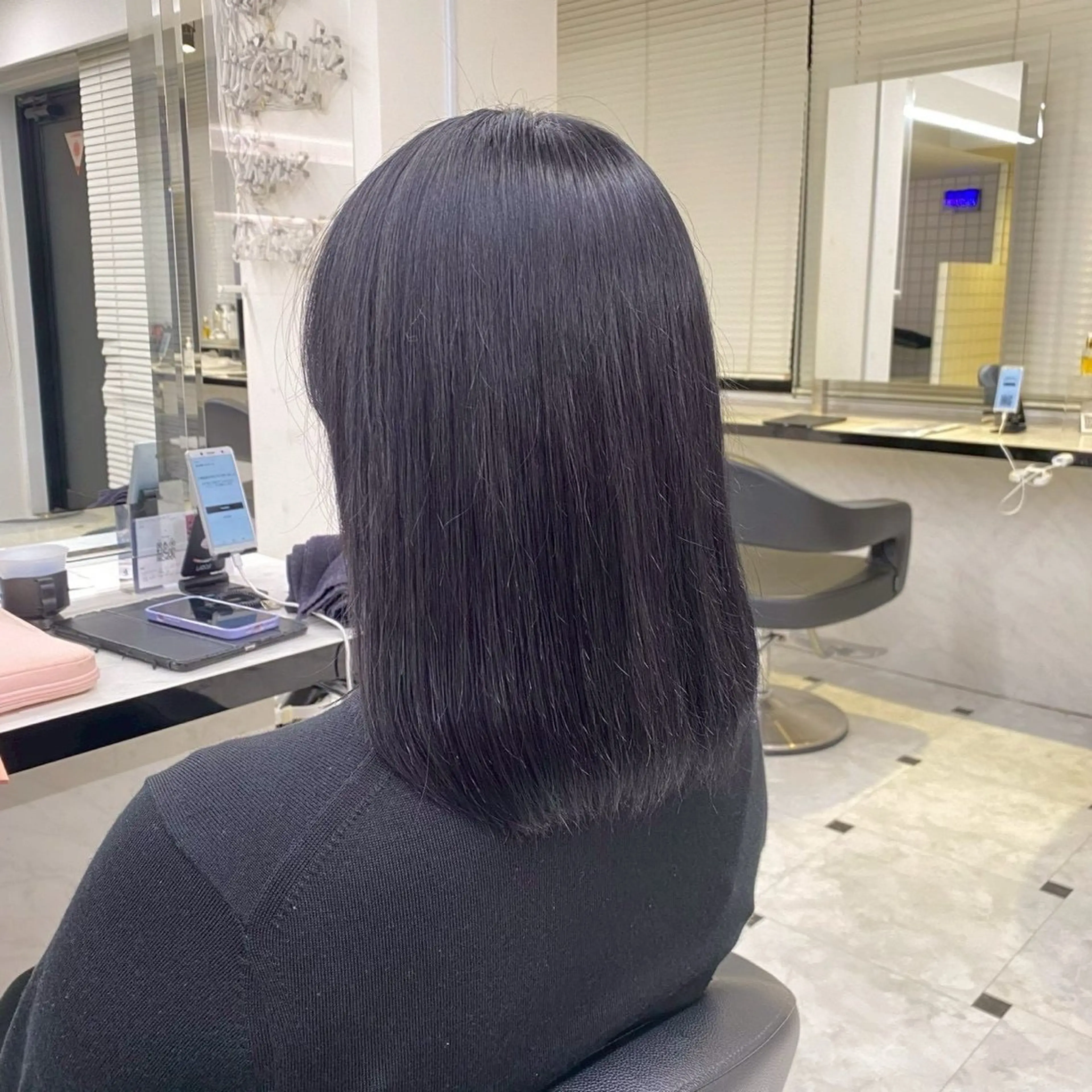 カラー ヘアカラー しらい しょうたのヘアスタイル