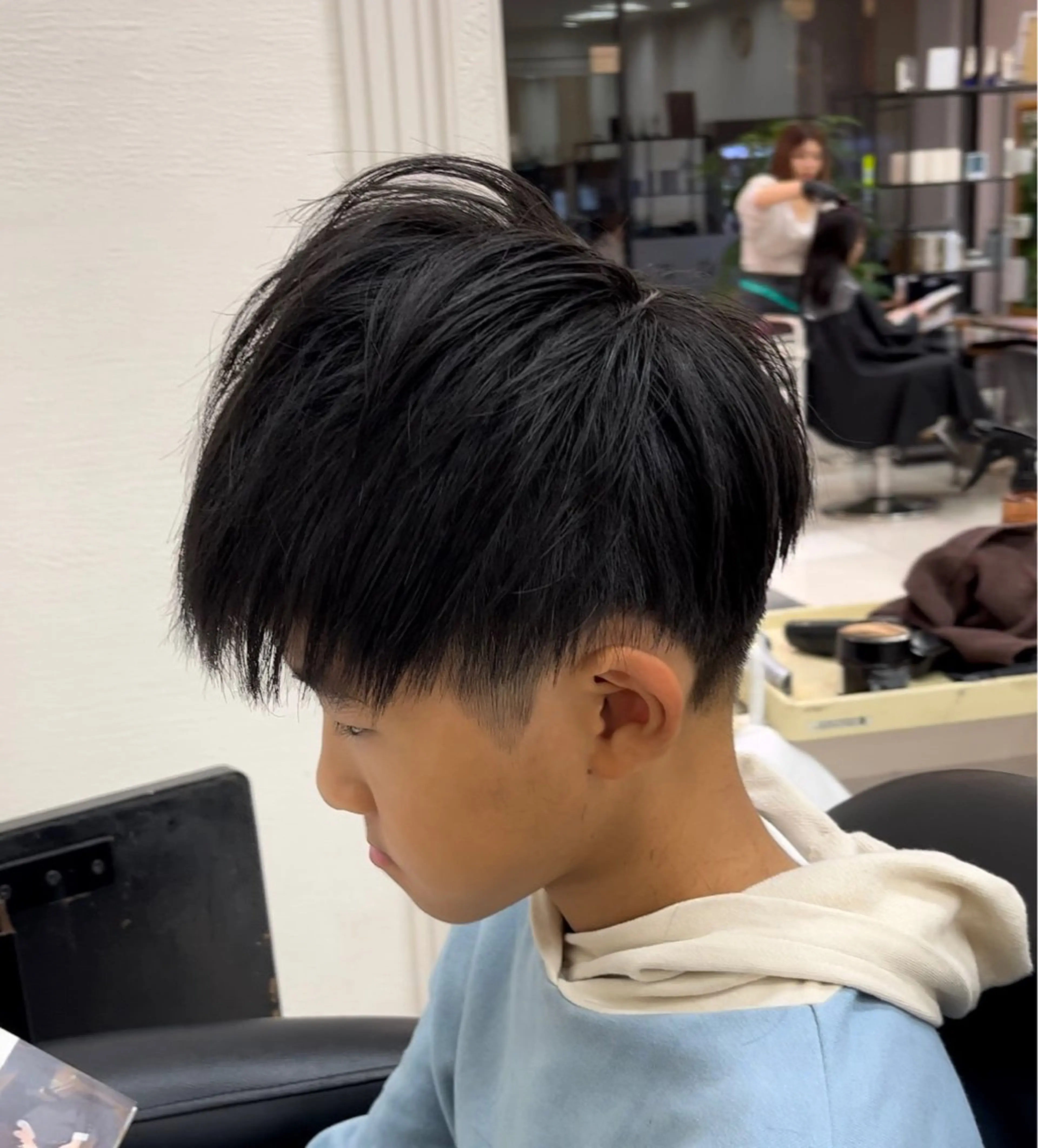 ショート メンズ カット バレイヤージュ/ヘア アレンジ/shionのヘアスタイル