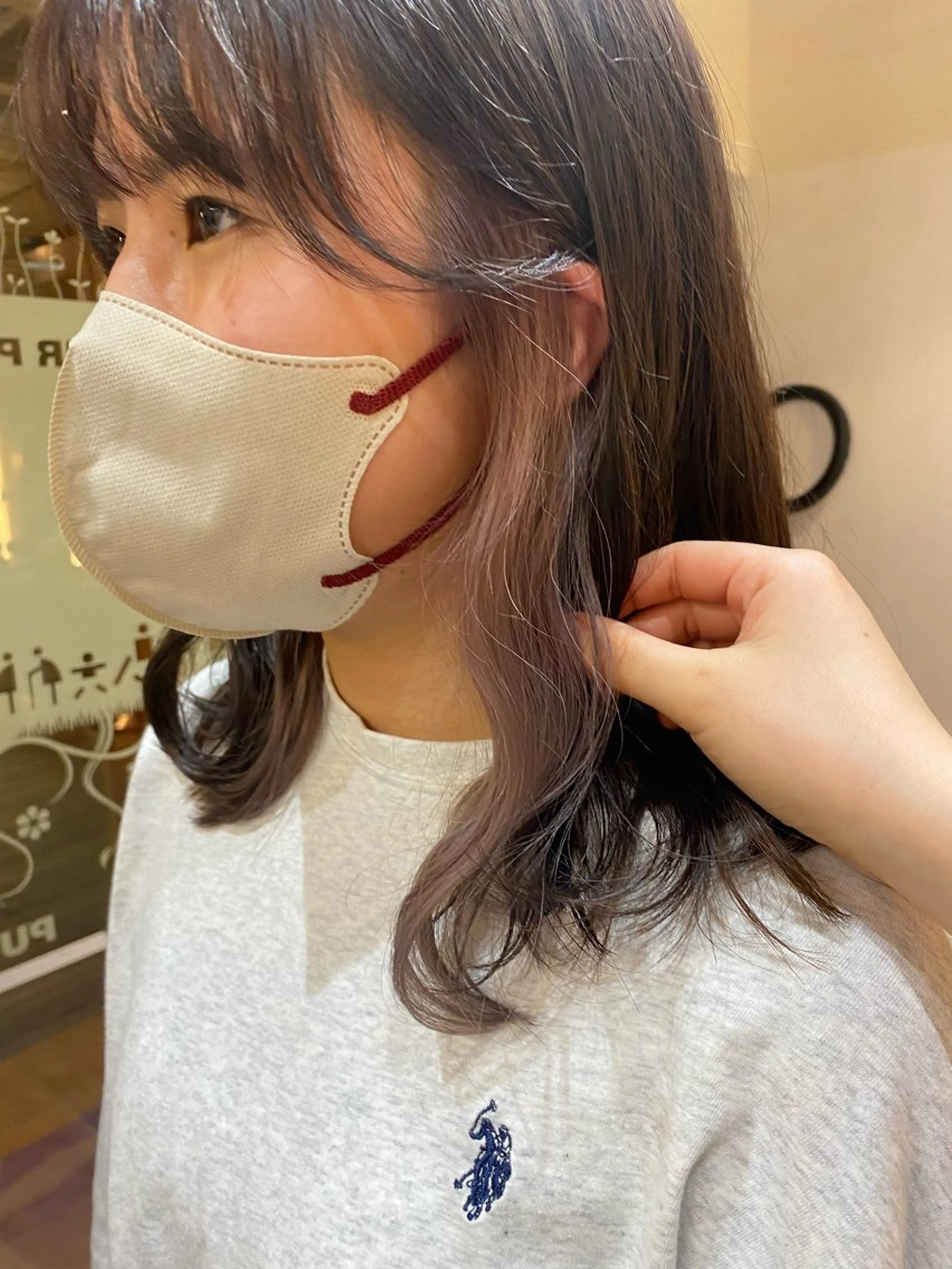 ミディアム ヘアカラー Miho: カラーモデル募集中のヘアスタイル