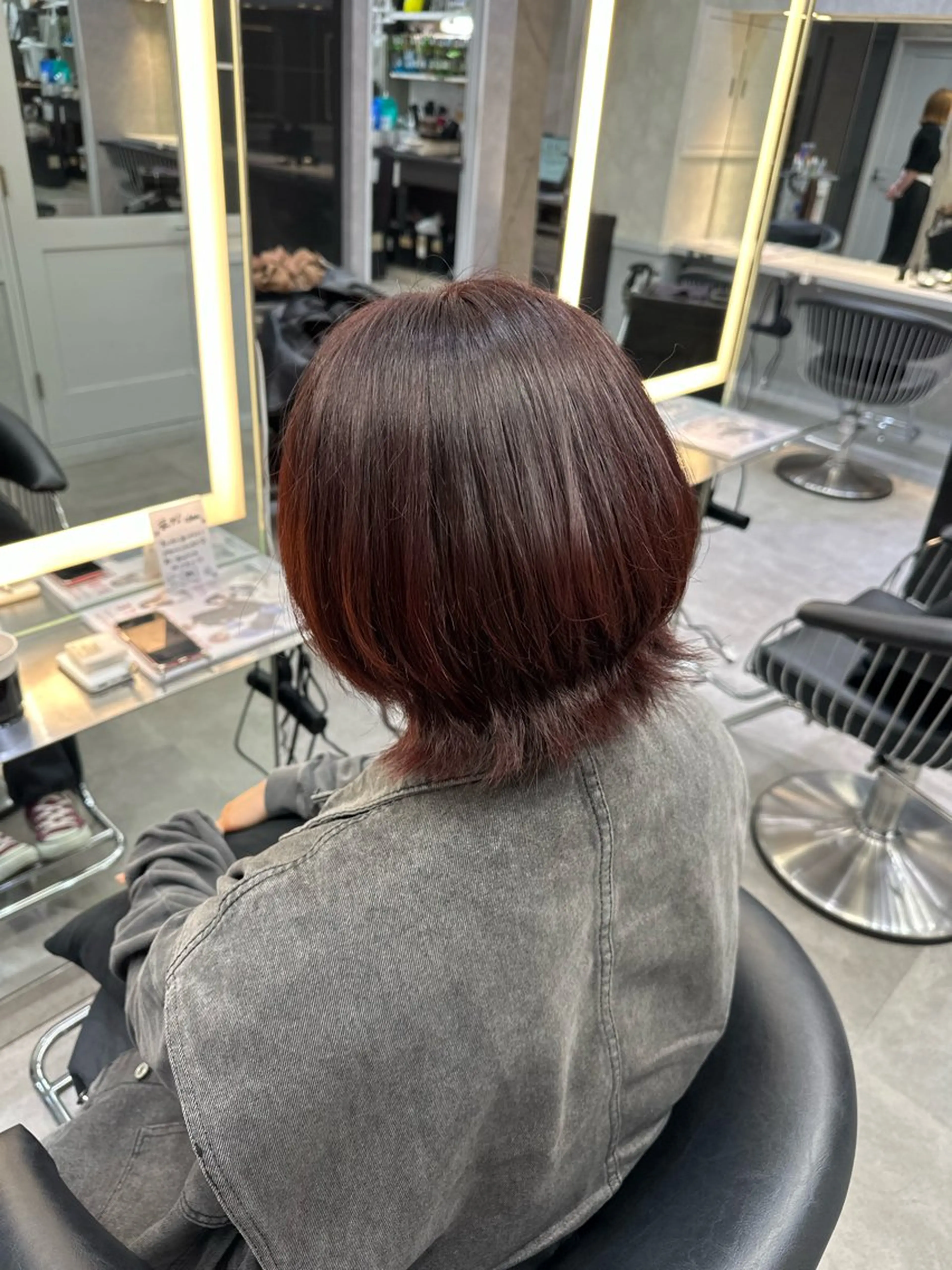 カラー カット縮毛モデル募集 hina🪐˚✧₊⁎のヘアスタイル