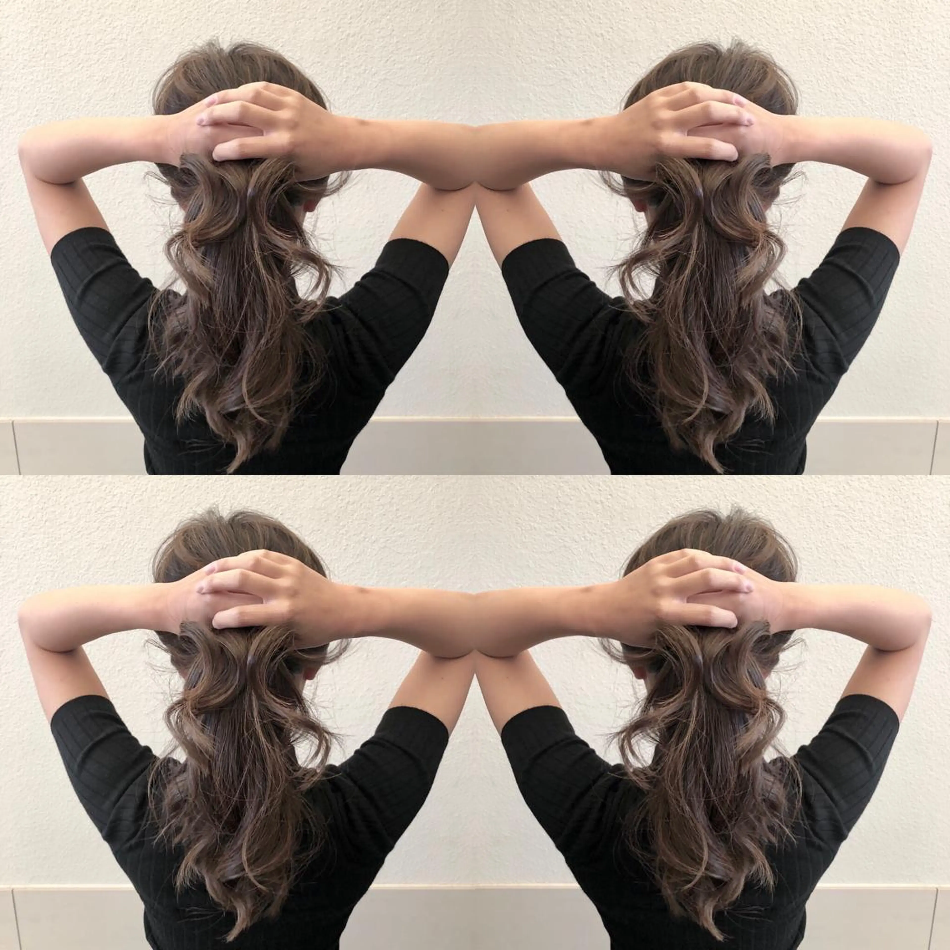 セミロング カラー ヘアカラー 宮下 耕平のヘアスタイル