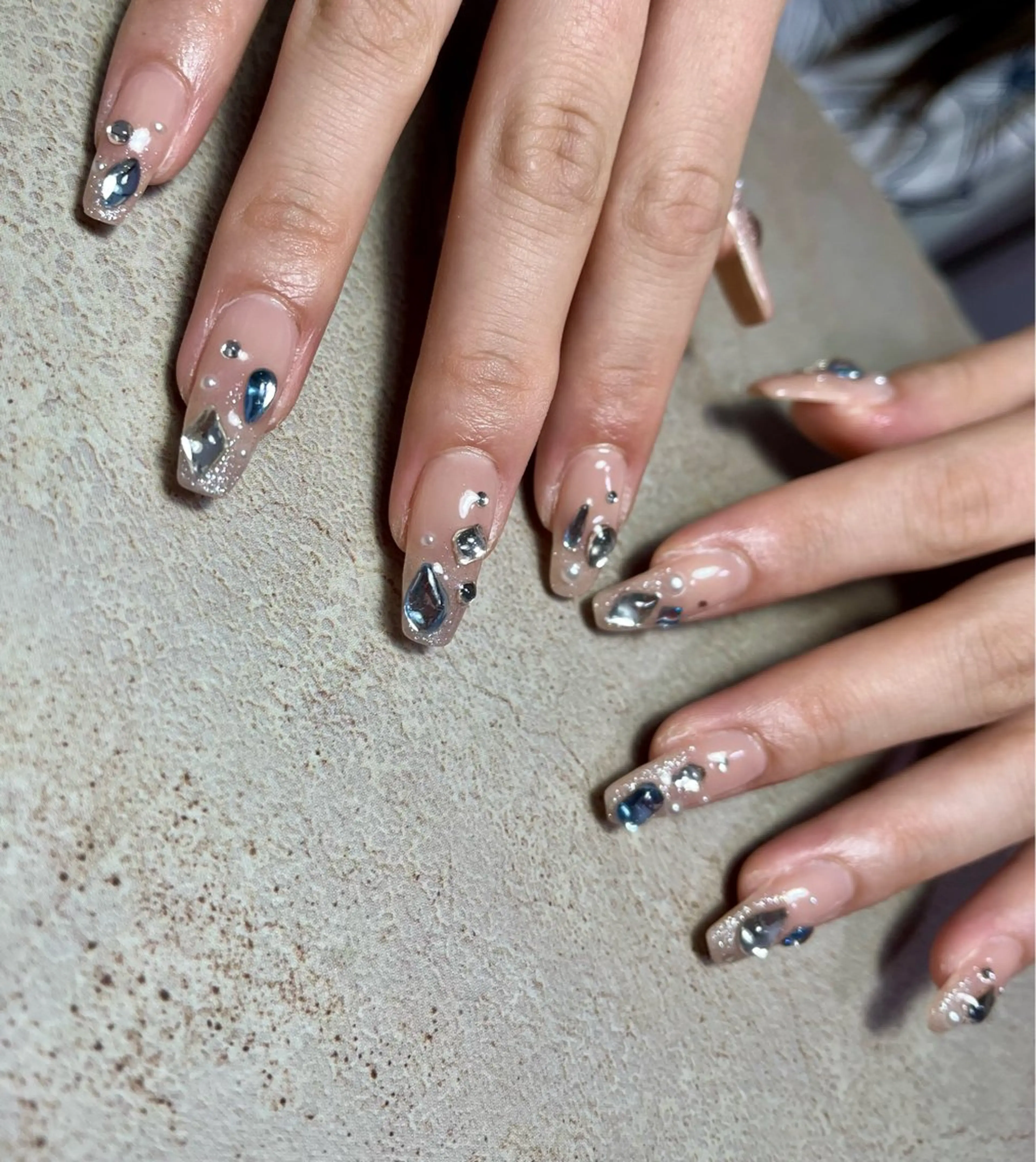 ネイル ハンドネイル goldgleams ちなのネイルデザイン