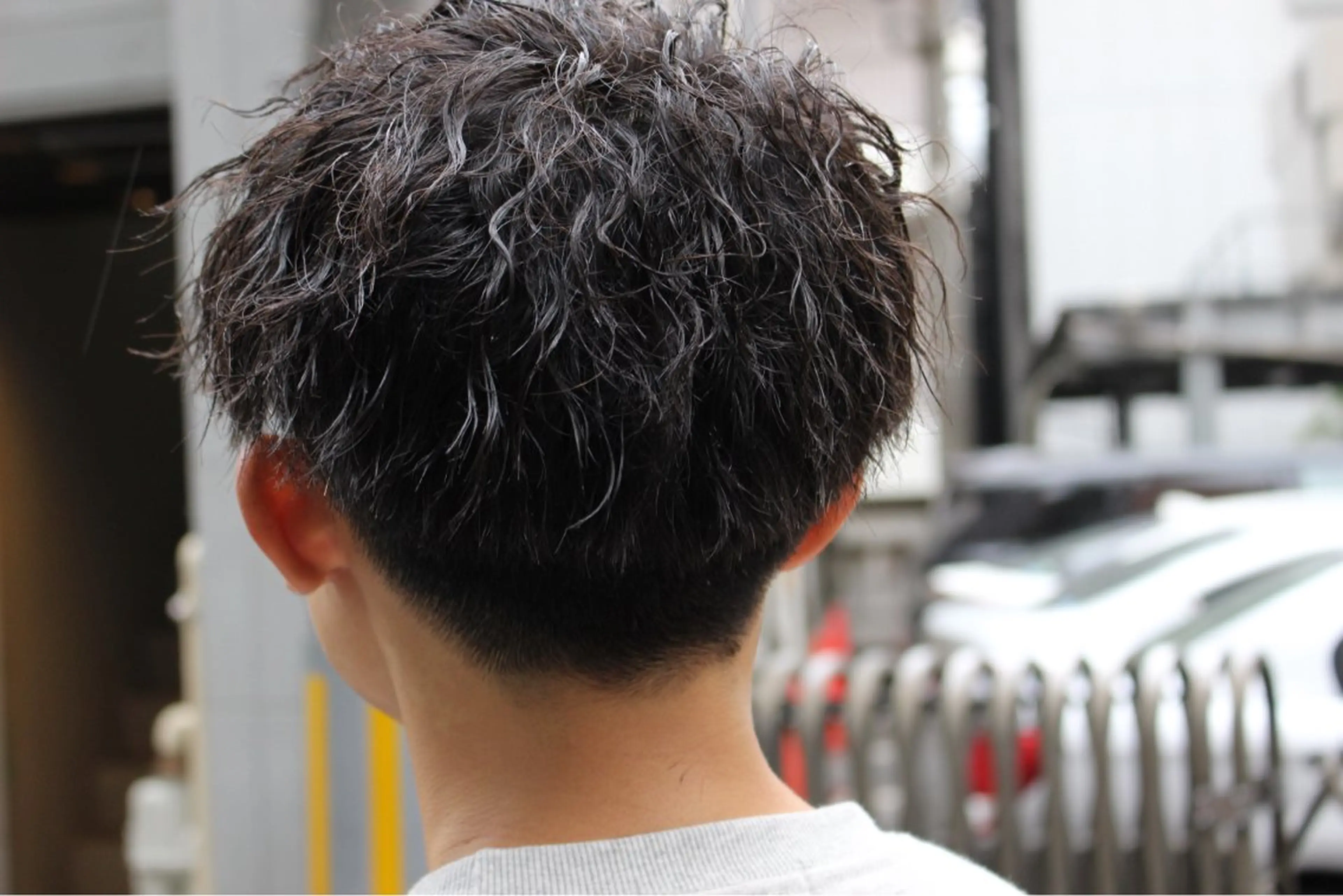 ショート パーマ メンズ マッシュ メンズパーマ ツイストスパイラルパーマ スパイラルパーマ メンズ/ケアパーマ /hayashiのヘアスタイル