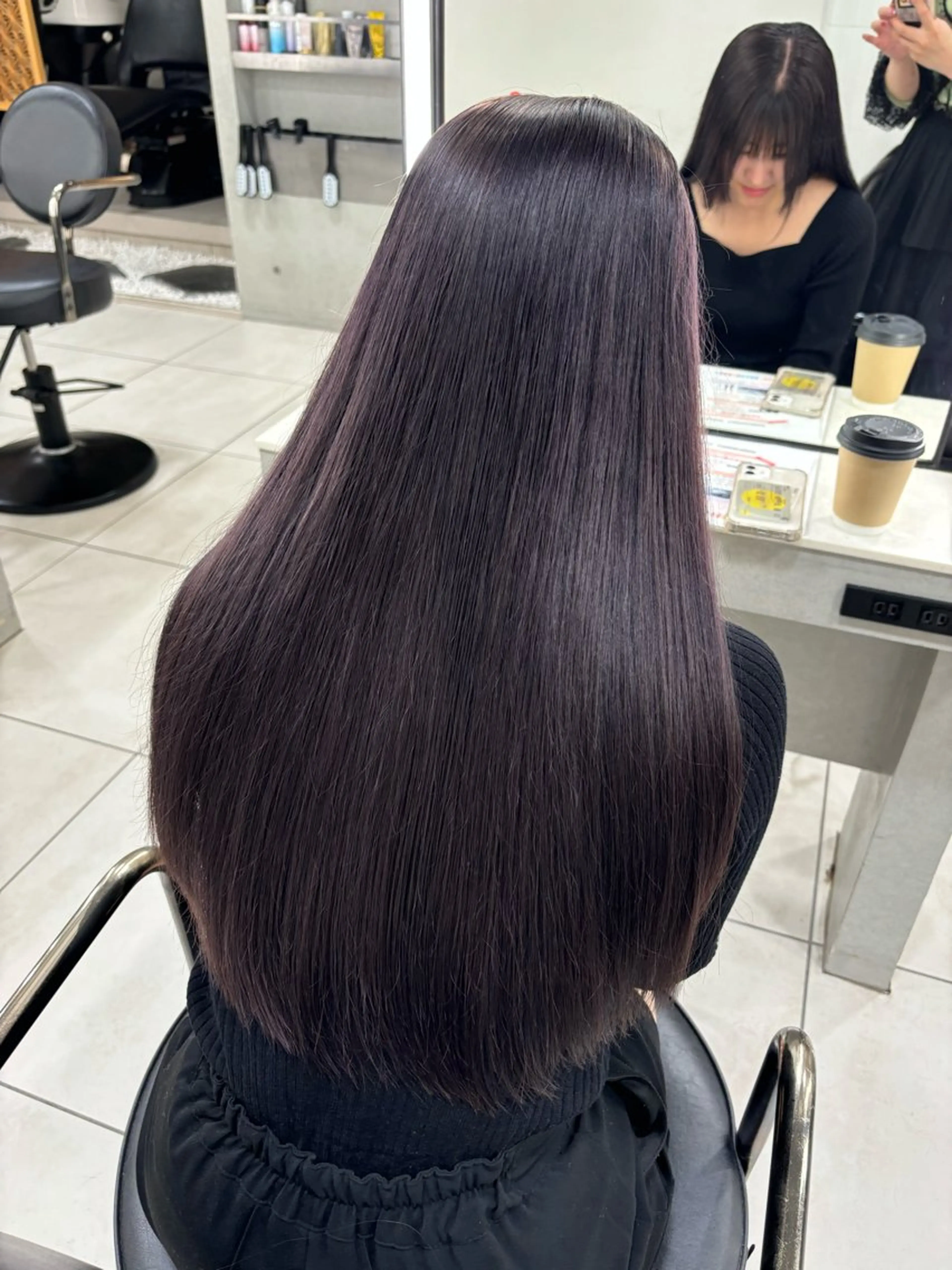 ロング カラー カット ヘアカラー トリートメント 🫧🎀SARA/ ブリーチ/金山💓のヘアスタイル