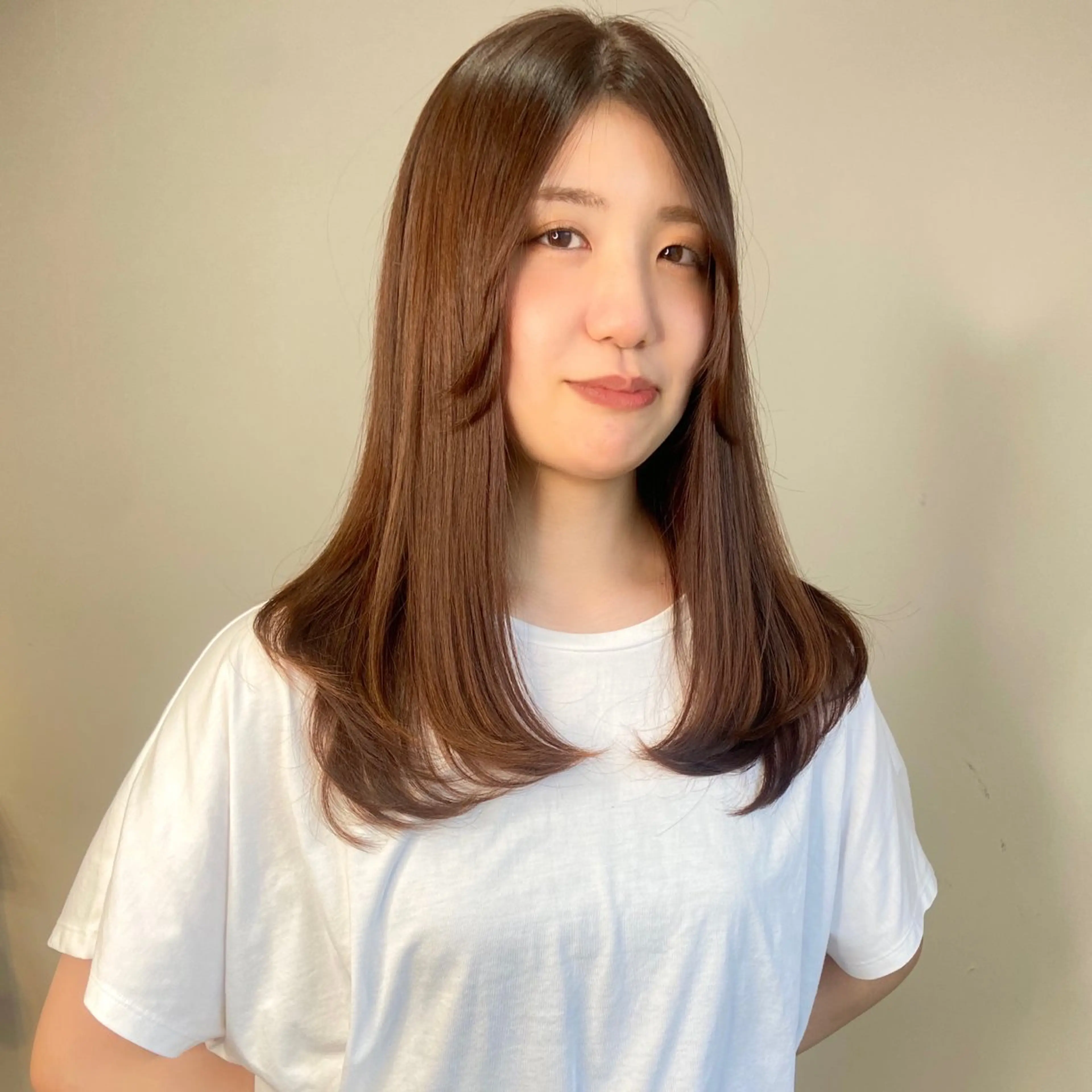 セミロング カラー パーマ ヘアアレンジ 🌼似合わせのプロ 心斎橋/rena🌼のマツエク・マツパデザイン