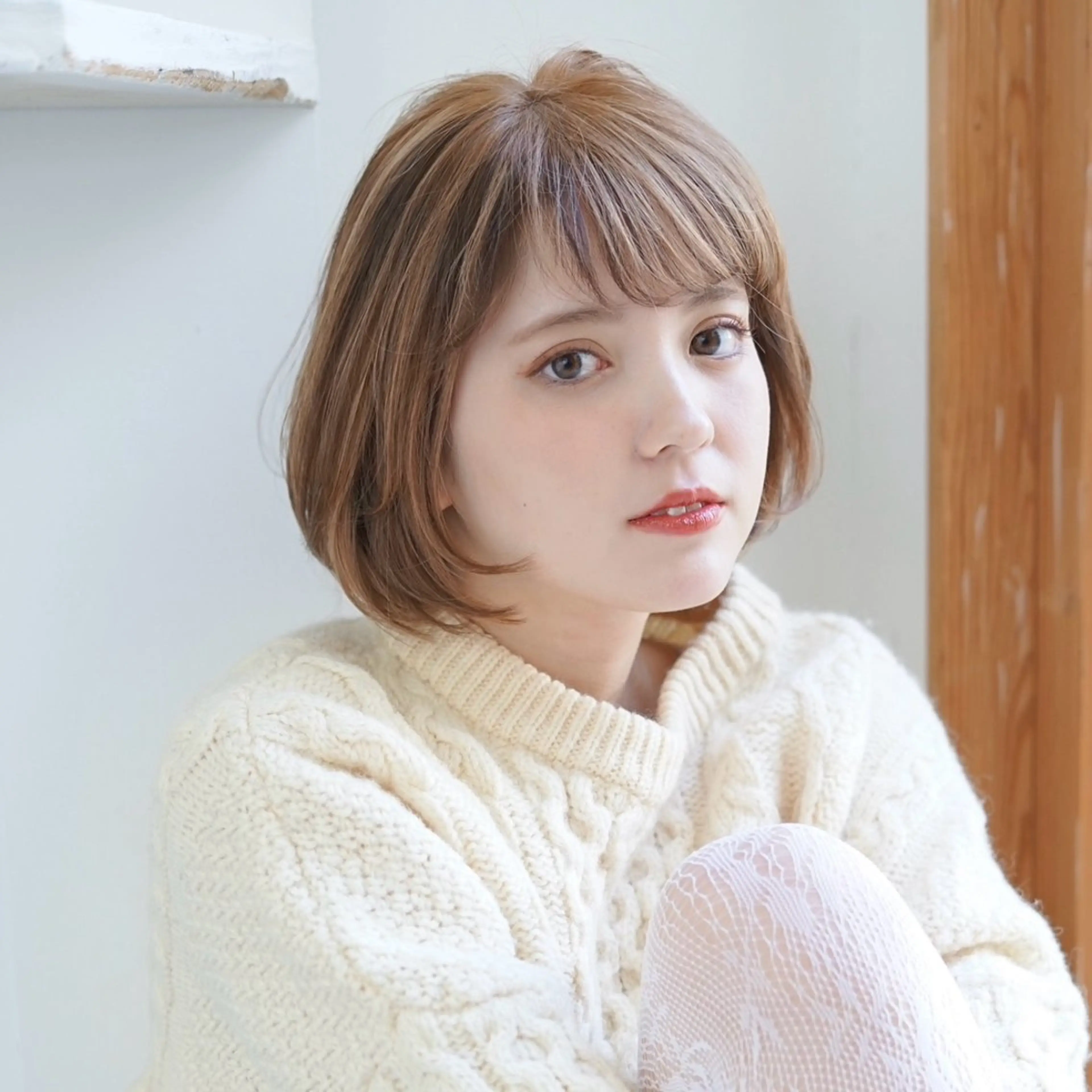 ショート カラー カット 髪質改善ストレート✨ パーマヘア✨YUKIのヘアスタイル