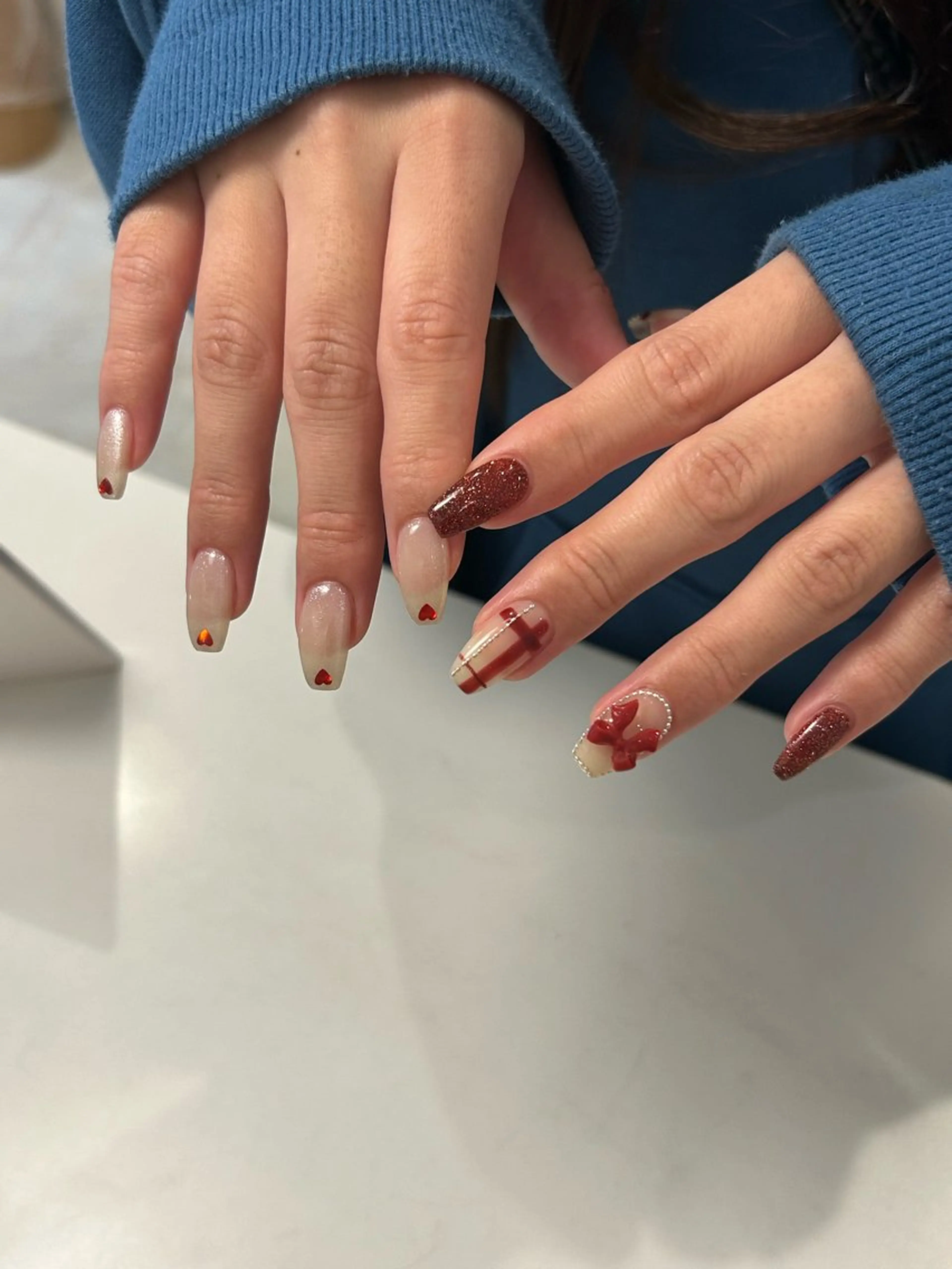 ネイル 持ち込み siiセンター北 YURIのネイルデザイン