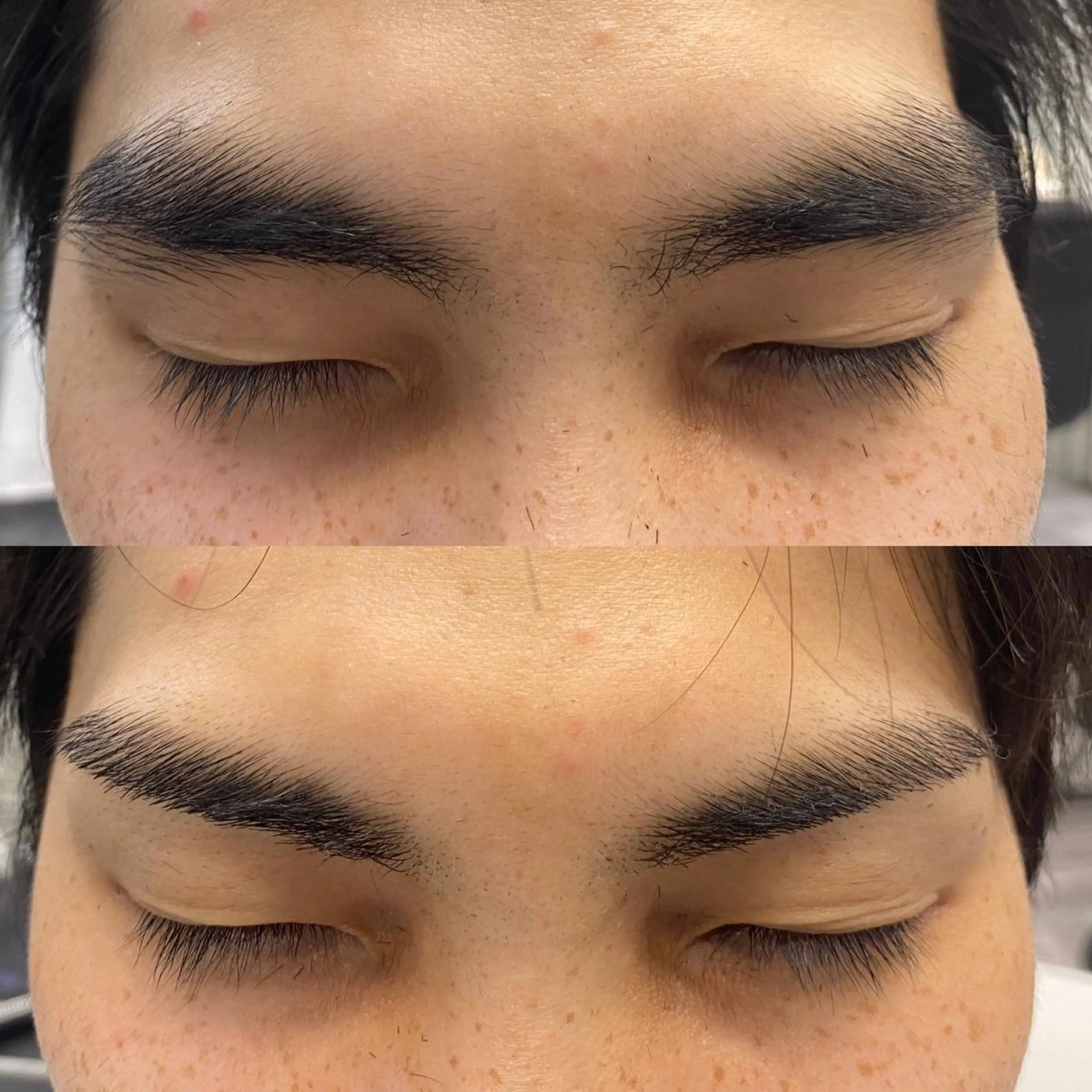 メンズ マツエク・マツパ アイブロウ 眉カット カット ヘッドスパ ヘアセット 半個室メンズ カット🥕羽鳥淳妃のヘアスタイル