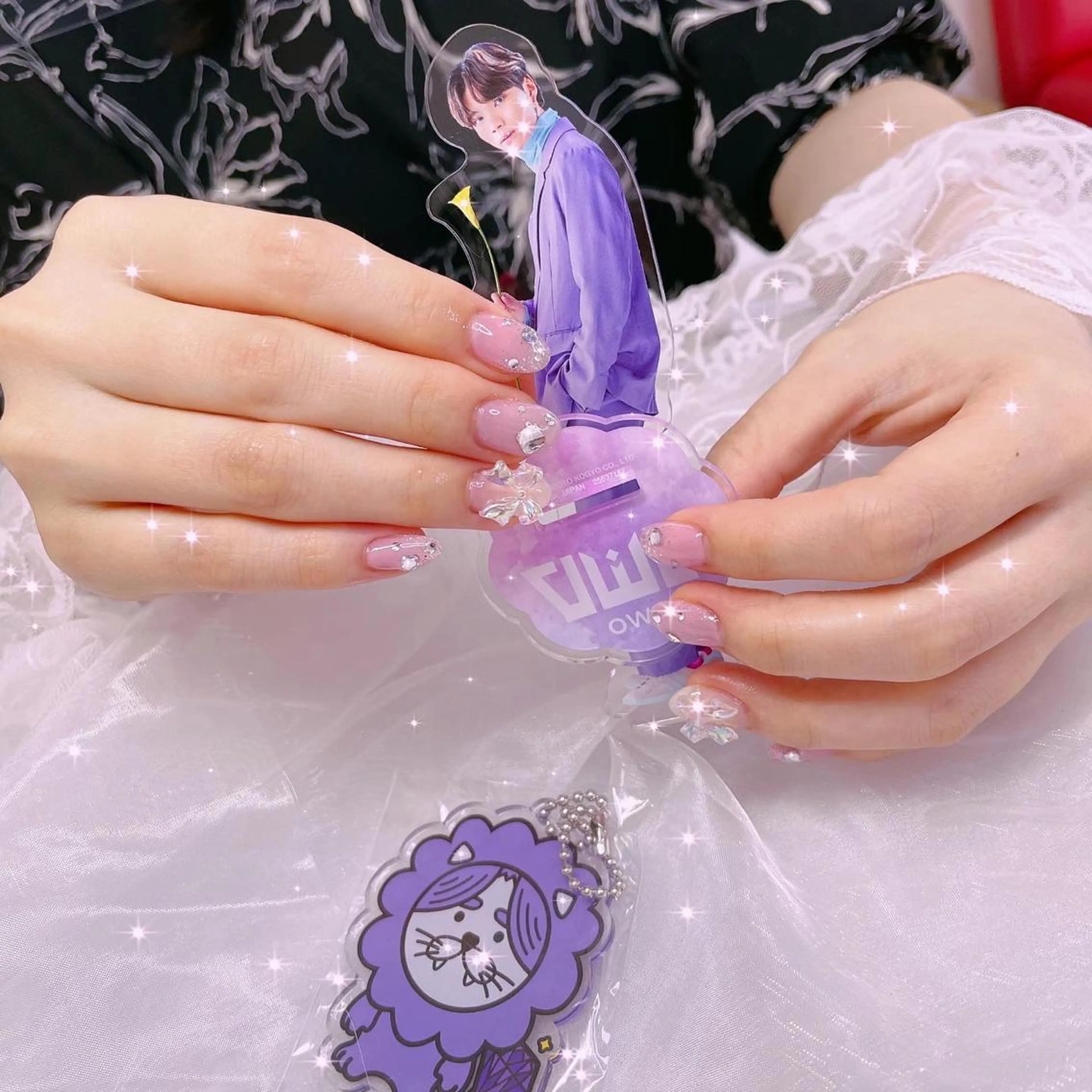 ネイル リボン ハンドネイル La neige* yuki 🐩🌙のネイルデザイン
