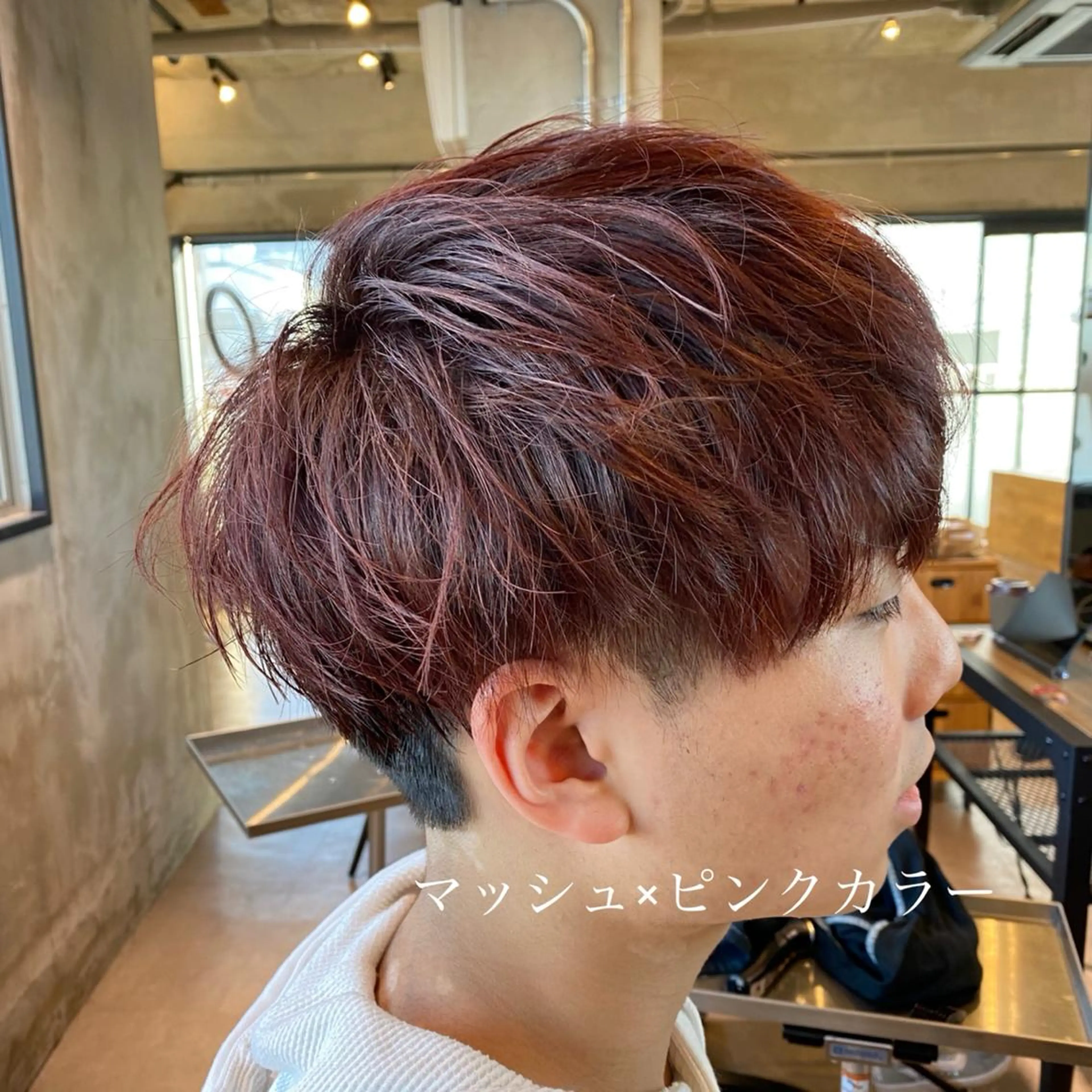 ショート カラー メンズ カット ヘアカラー ✂︎メンズ特化✂︎ 竹内貴則のヘアスタイル