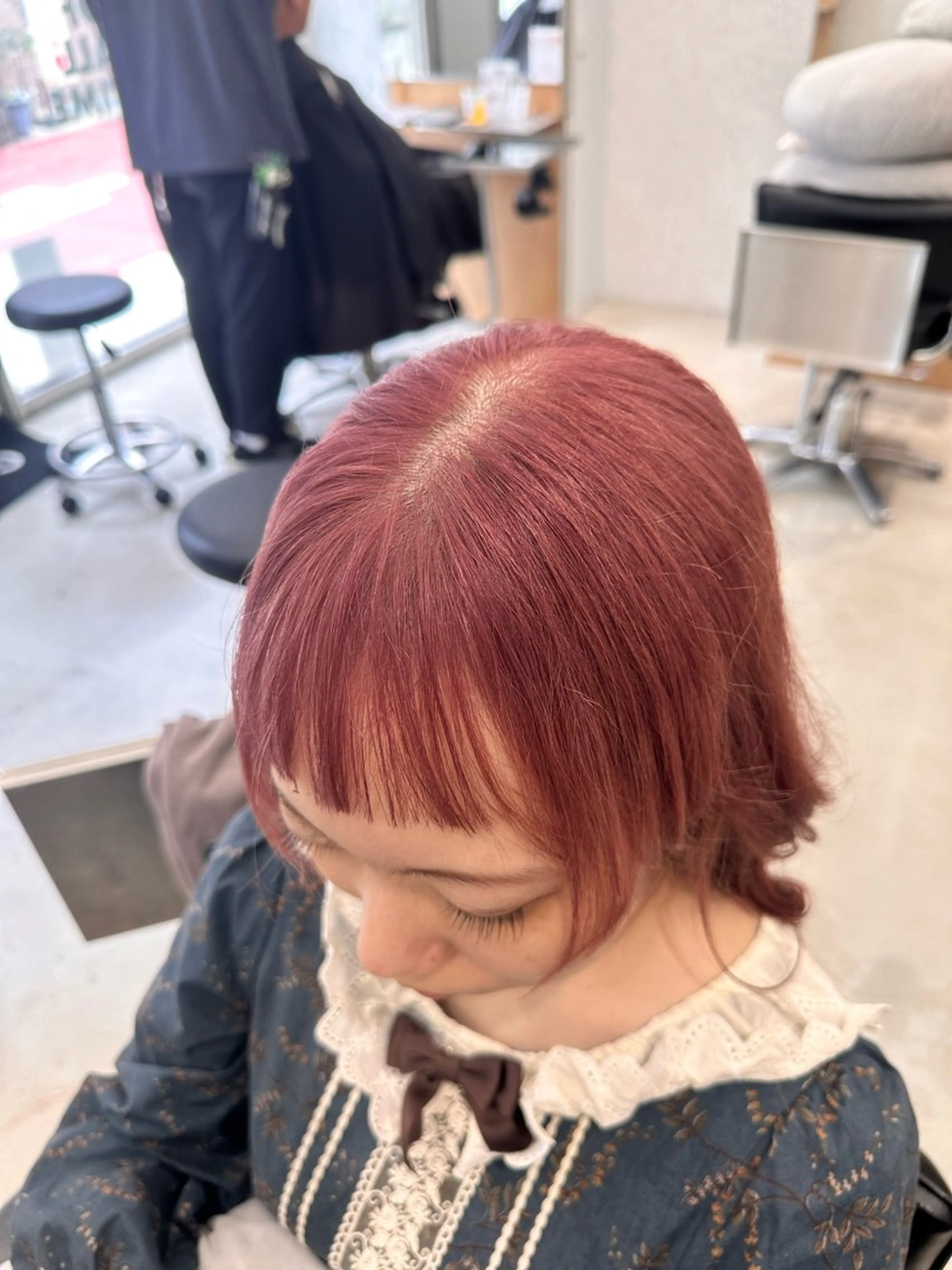 ロング ヘアカラー GOAT_茅ヶ崎 キシ サクラのヘアスタイル