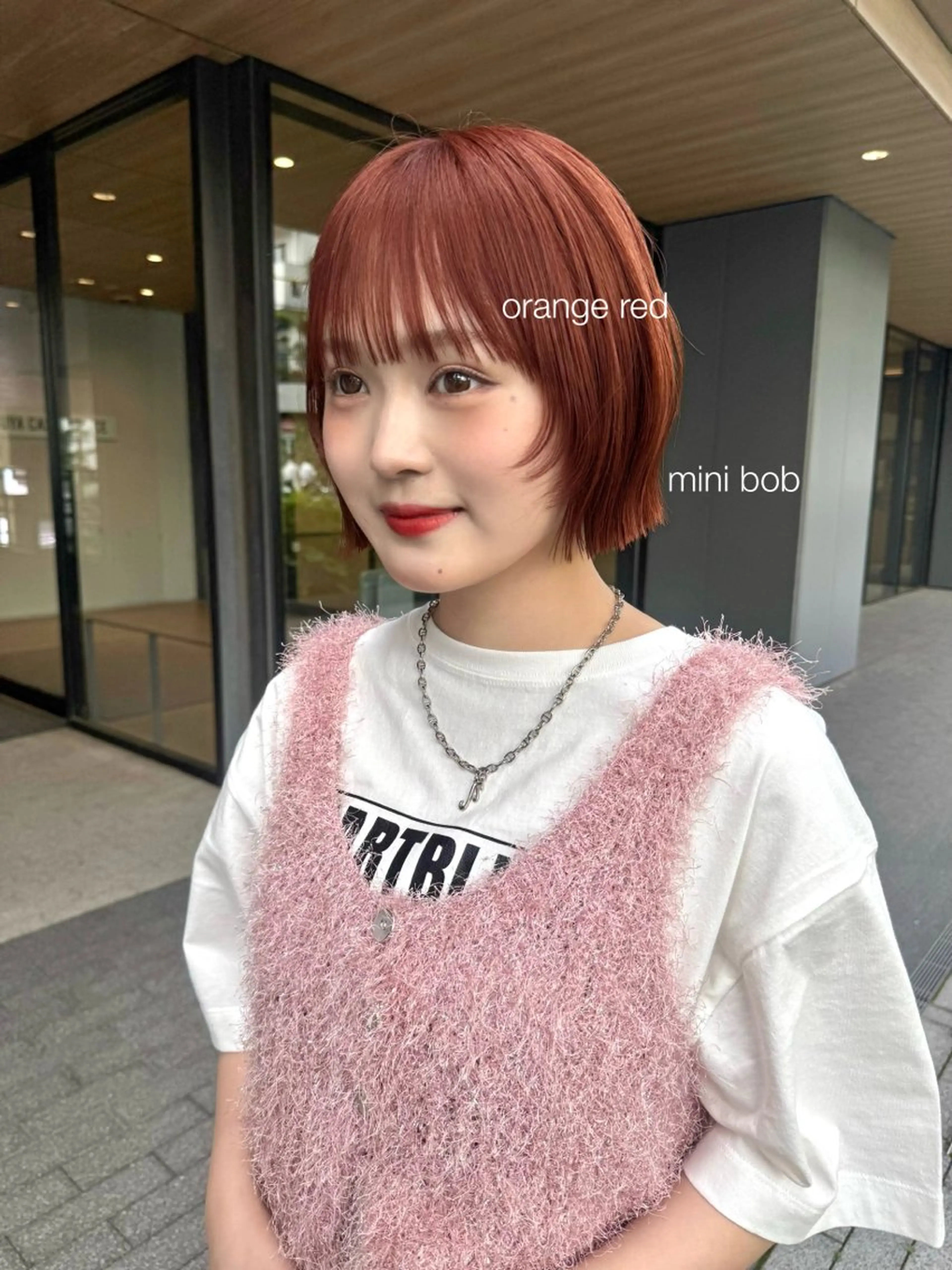 ショート カラー ヘアカラー トリートメント ヘッドスパ 松本優香/ボブ/ダ ブルカラー/髪質改善のヘアスタイル