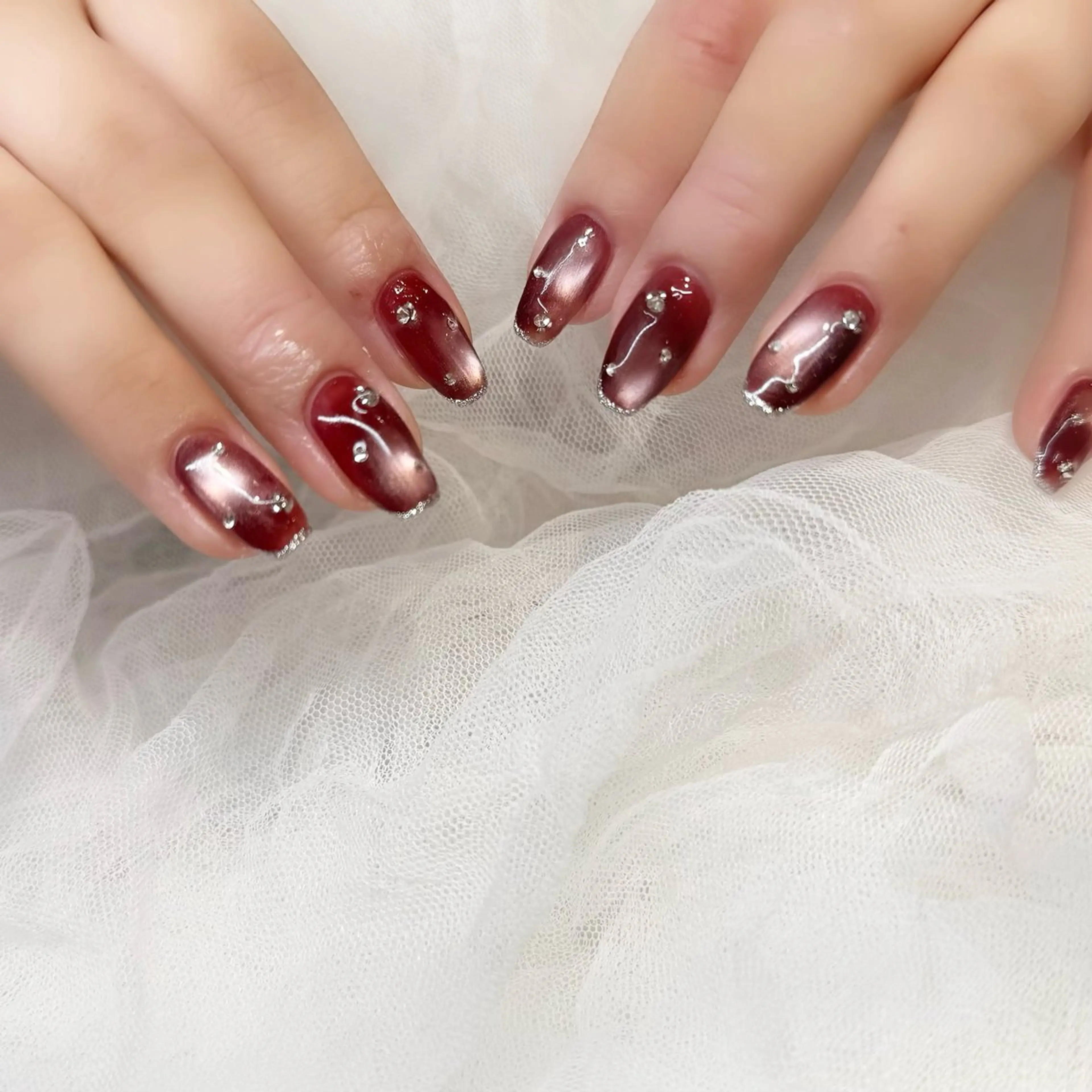 ネイル ハンドネイル 新井 ひなののネイルデザイン