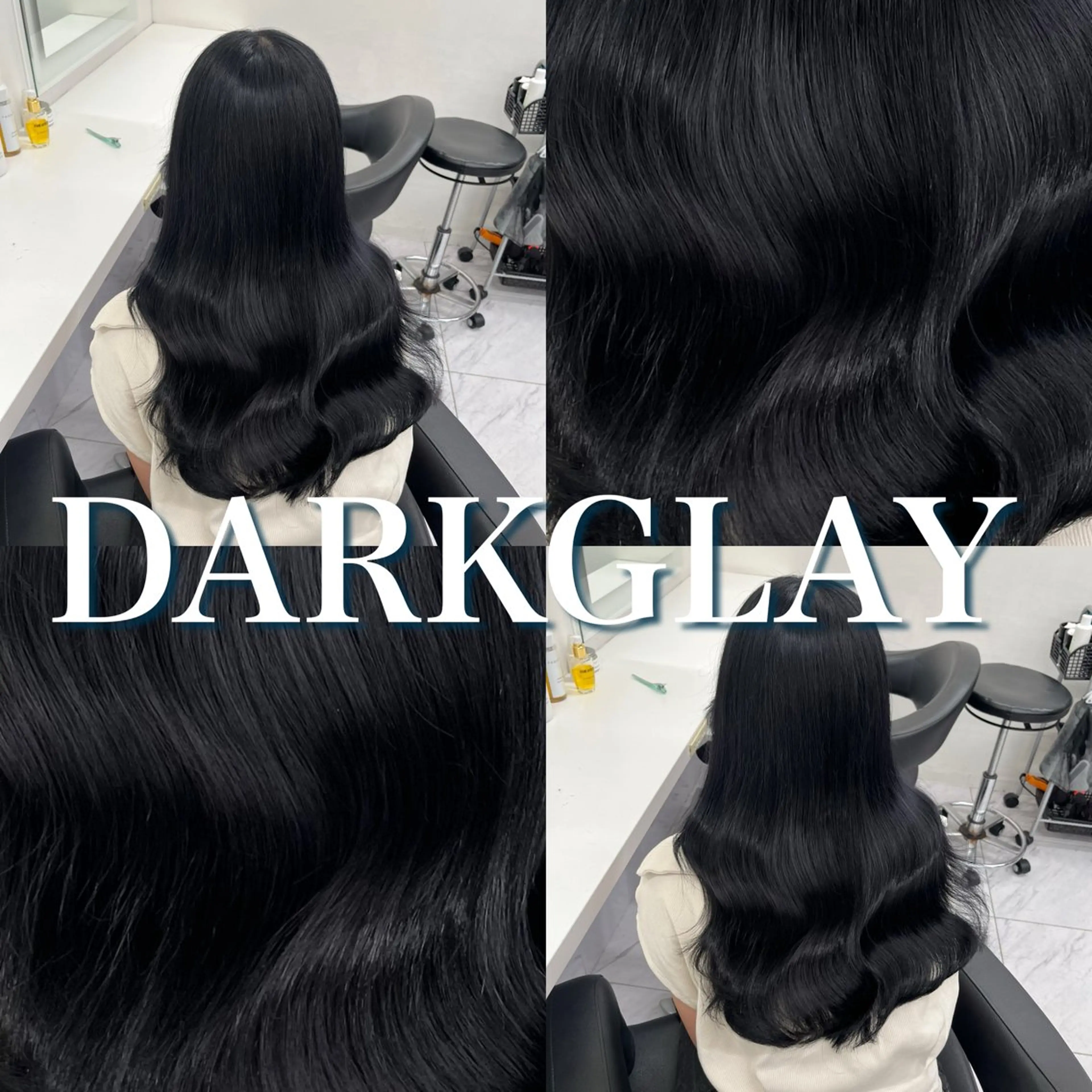 セミロング ヘアカラー トリートメント ヘッドスパ ヘアセット 寒色＆ブリーチ特化 寒色MiOのヘアスタイル