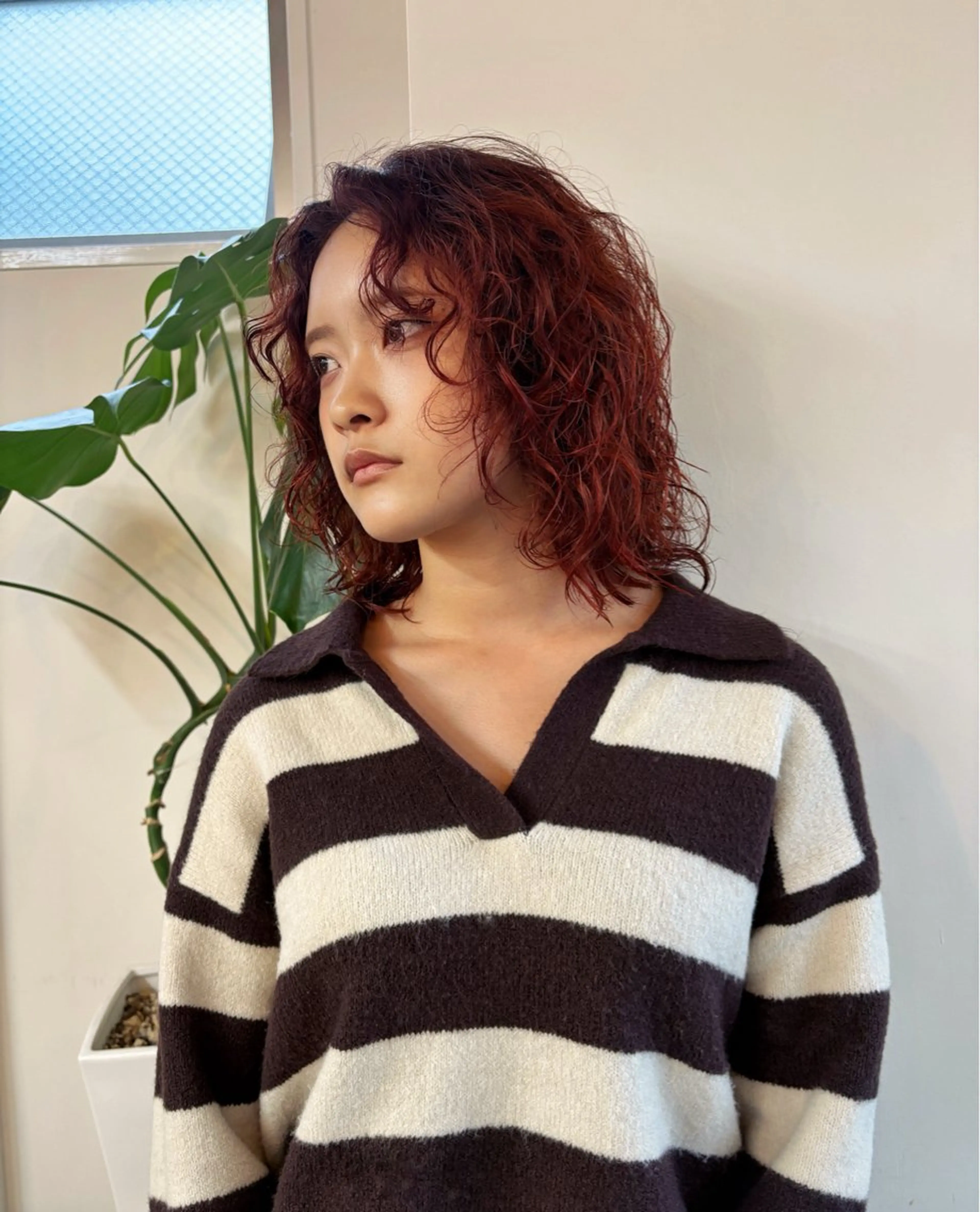 ミディアム パーマ Stir Maison 大宮所属・ryuma/ボブ /透明感カラーのヘアスタイル