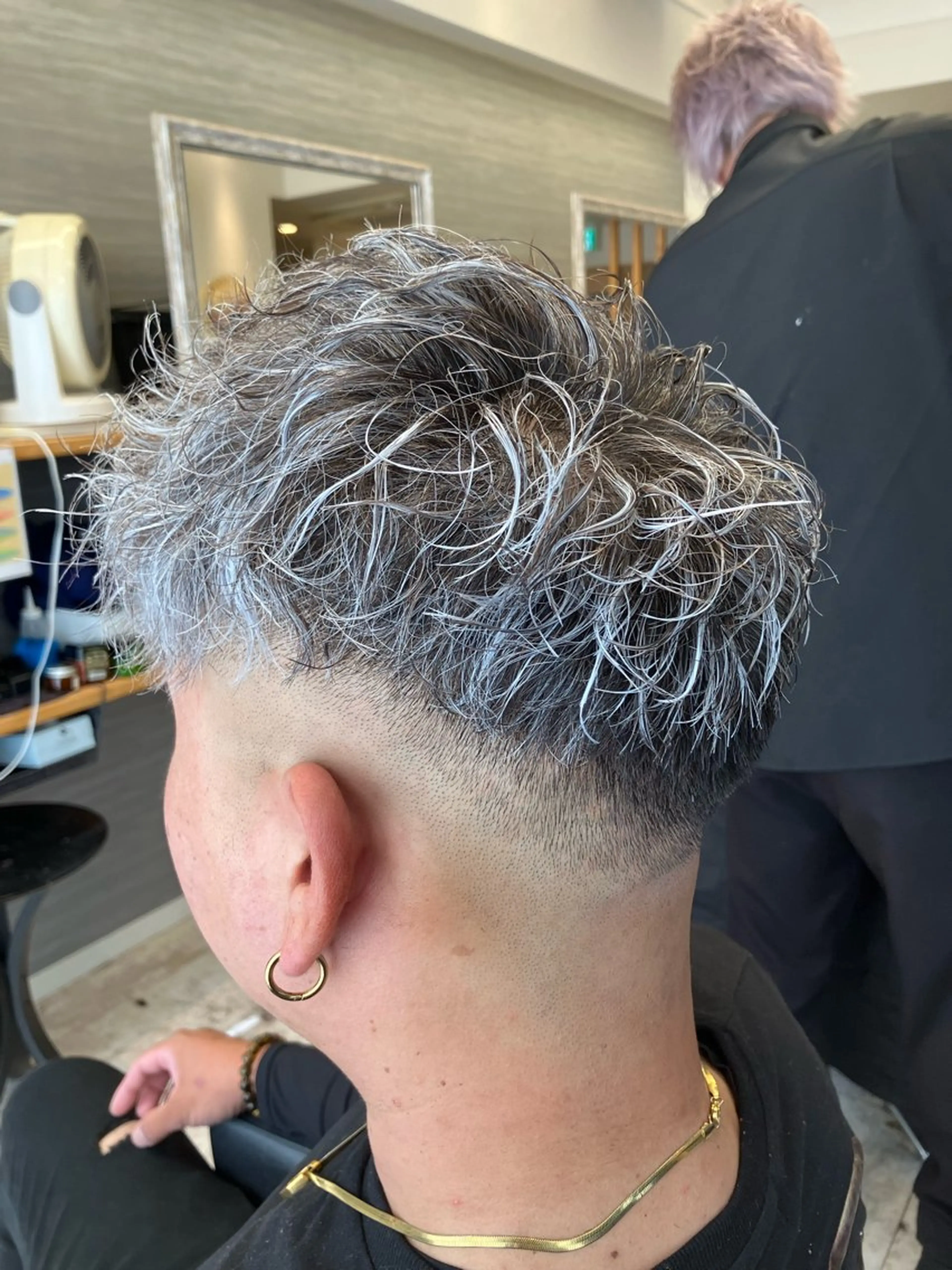 カラー パーマ メンズ カット ヘアカラー パーマ メンズ特化/パーマ/ フェードWATARUのヘアスタイル