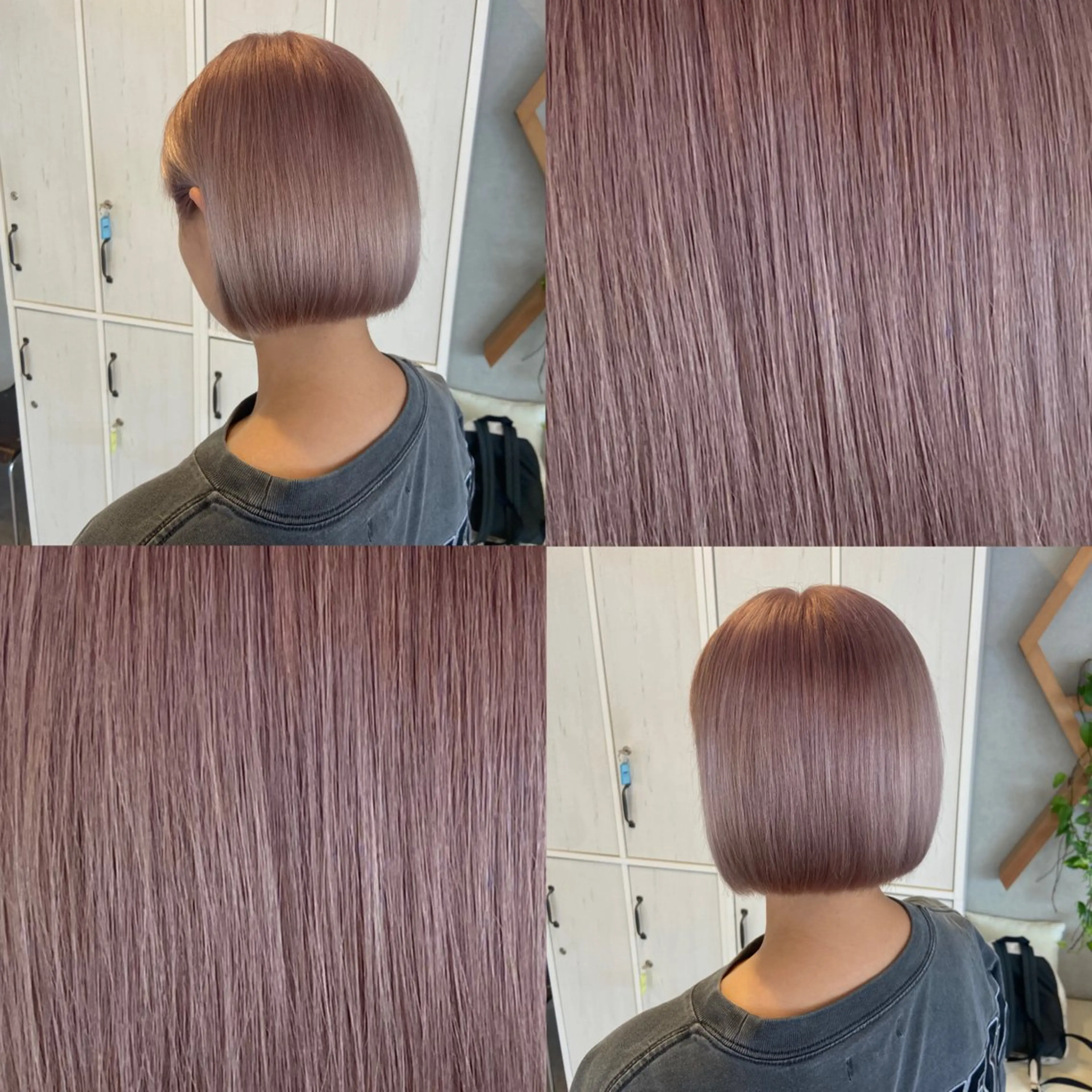 ショート ヘアカラー トリートメント ELLE&SALLY 石野のヘアスタイル