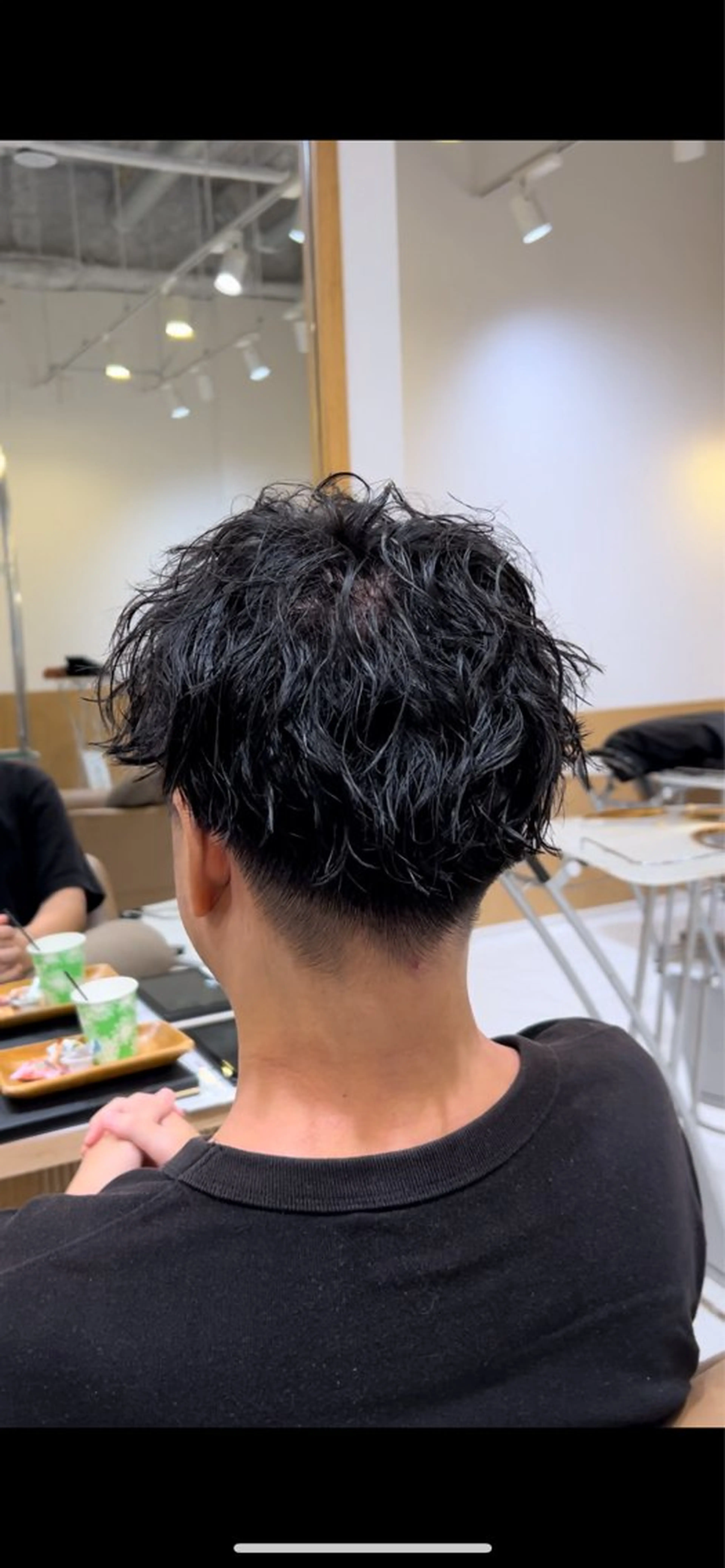 パーマ メンズ カット パーマ 辻 雅也のヘアスタイル