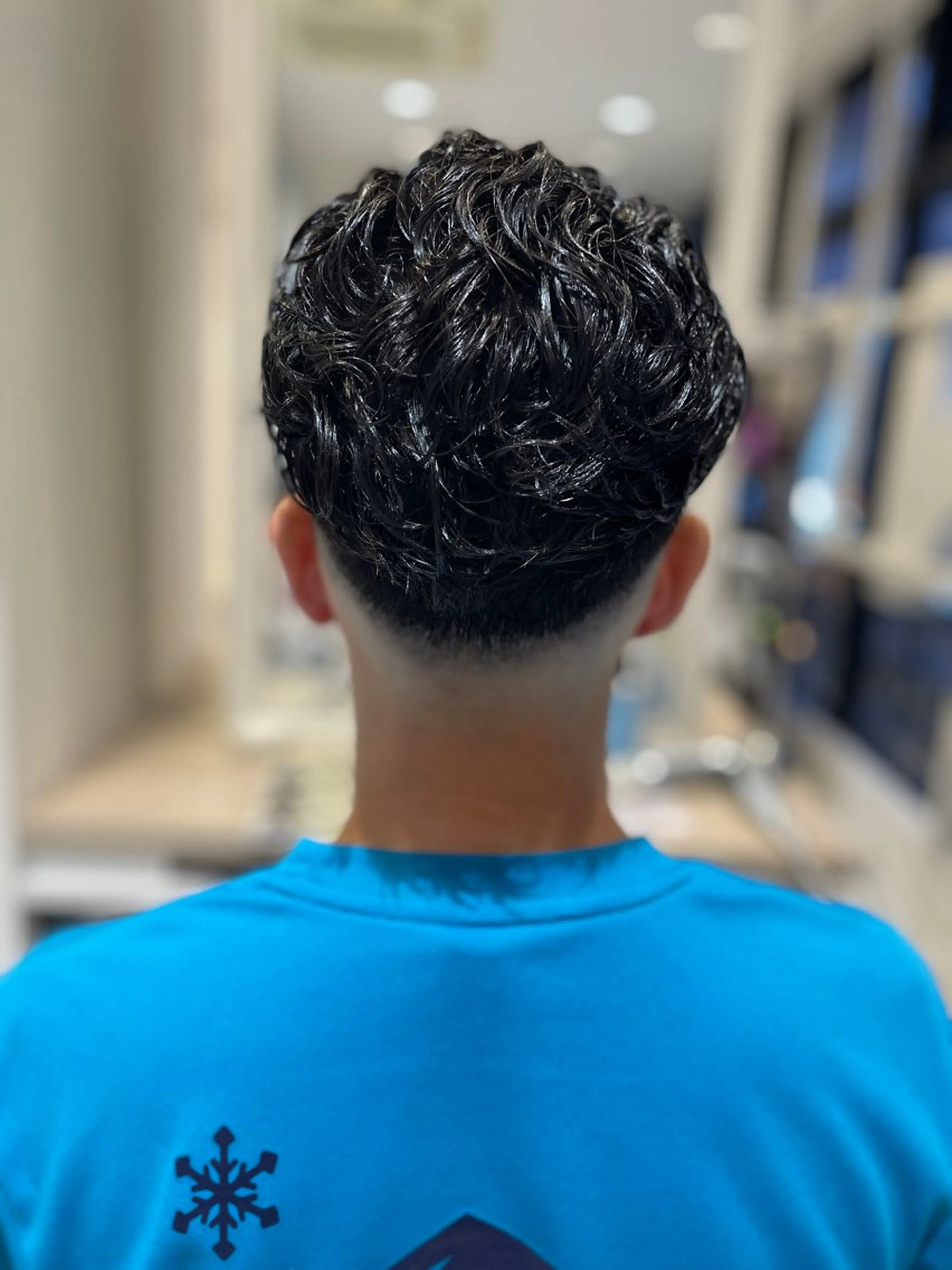 ショート パーマ メンズ カット パーマ メンズパーマ/カット / 古川　諒のヘアスタイル