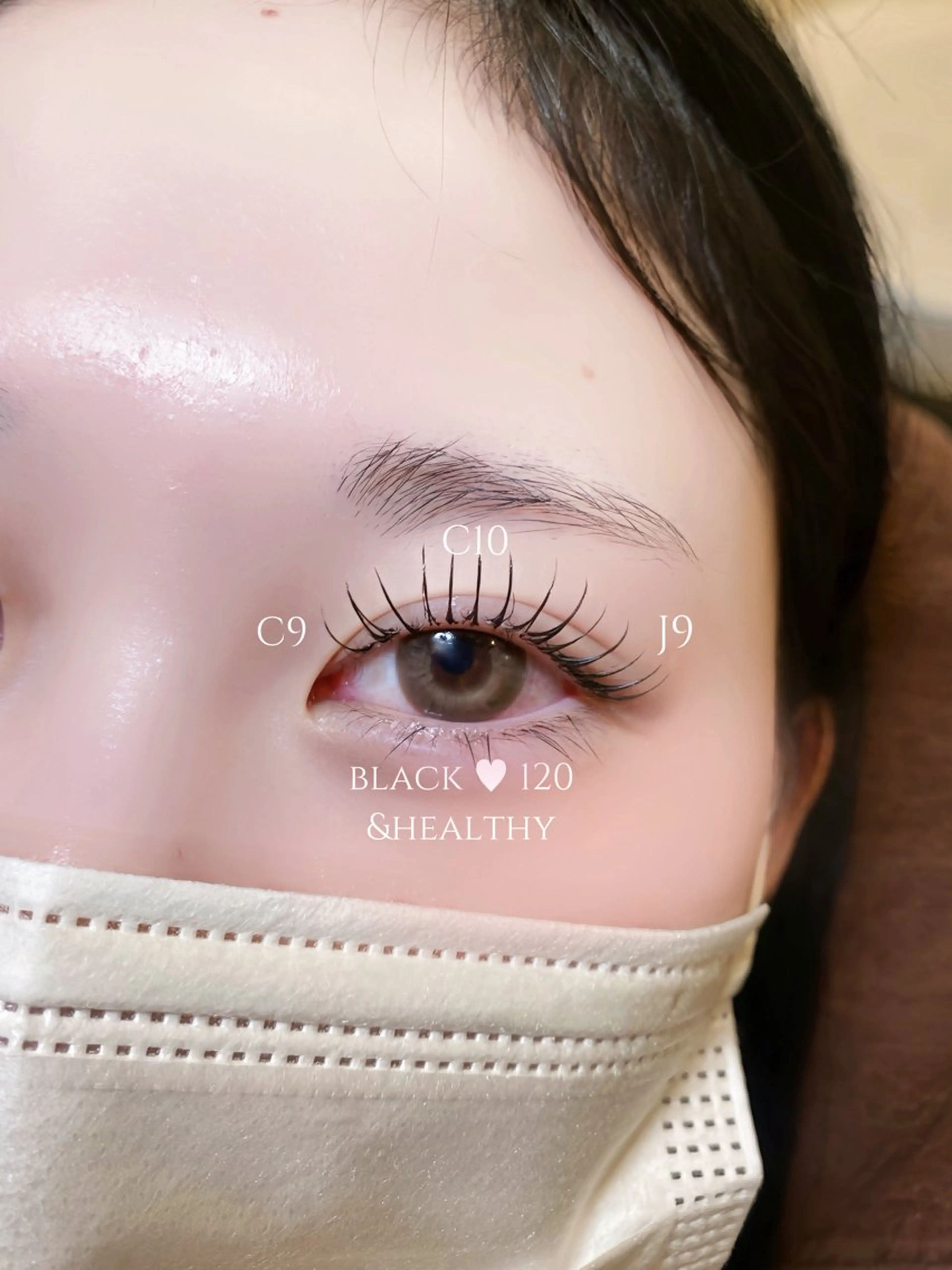 マツエク・マツパ 【pool eye】 rinaのマツエク・マツパデザイン