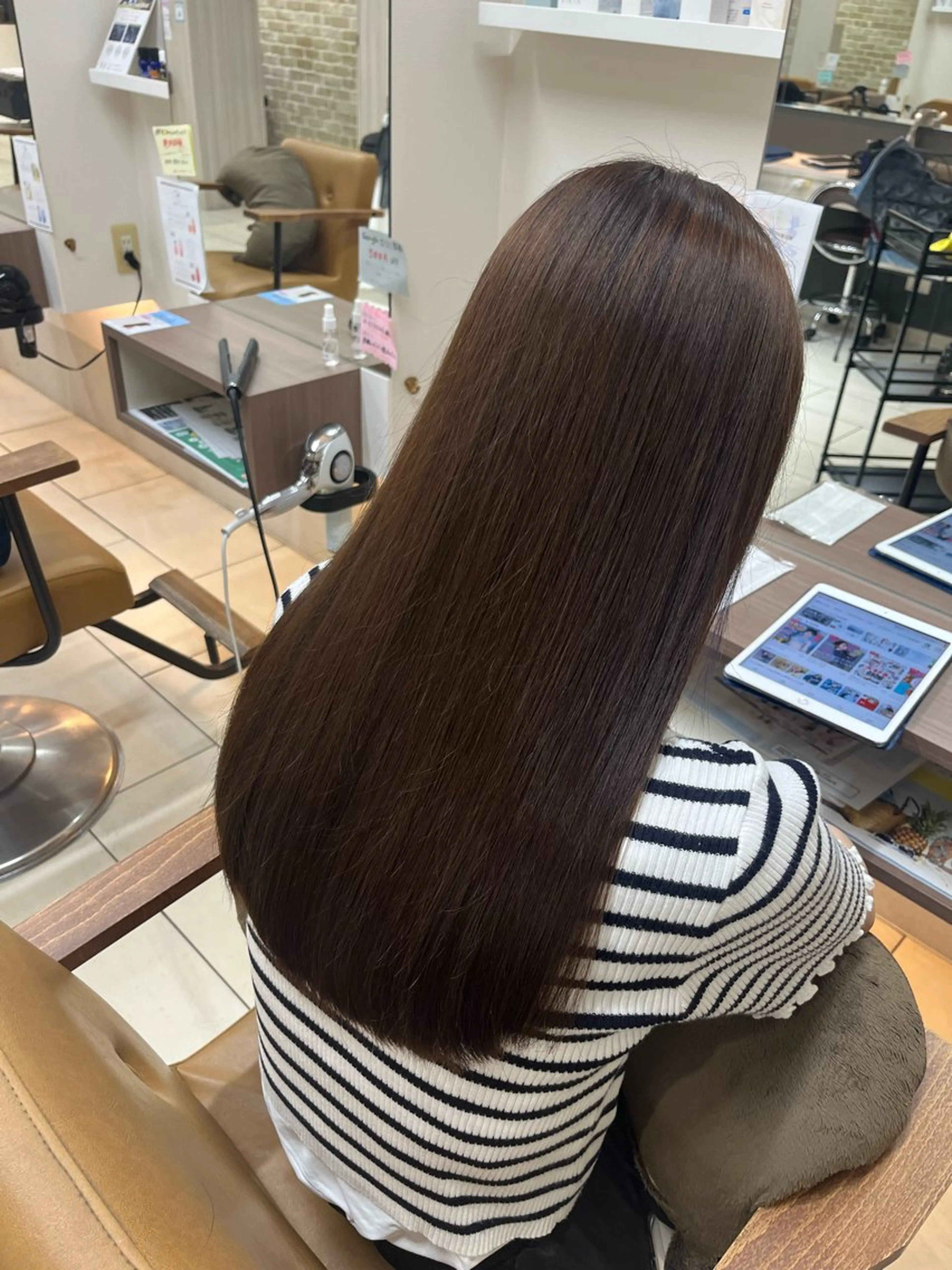 ロング 福本 光のヘアスタイル