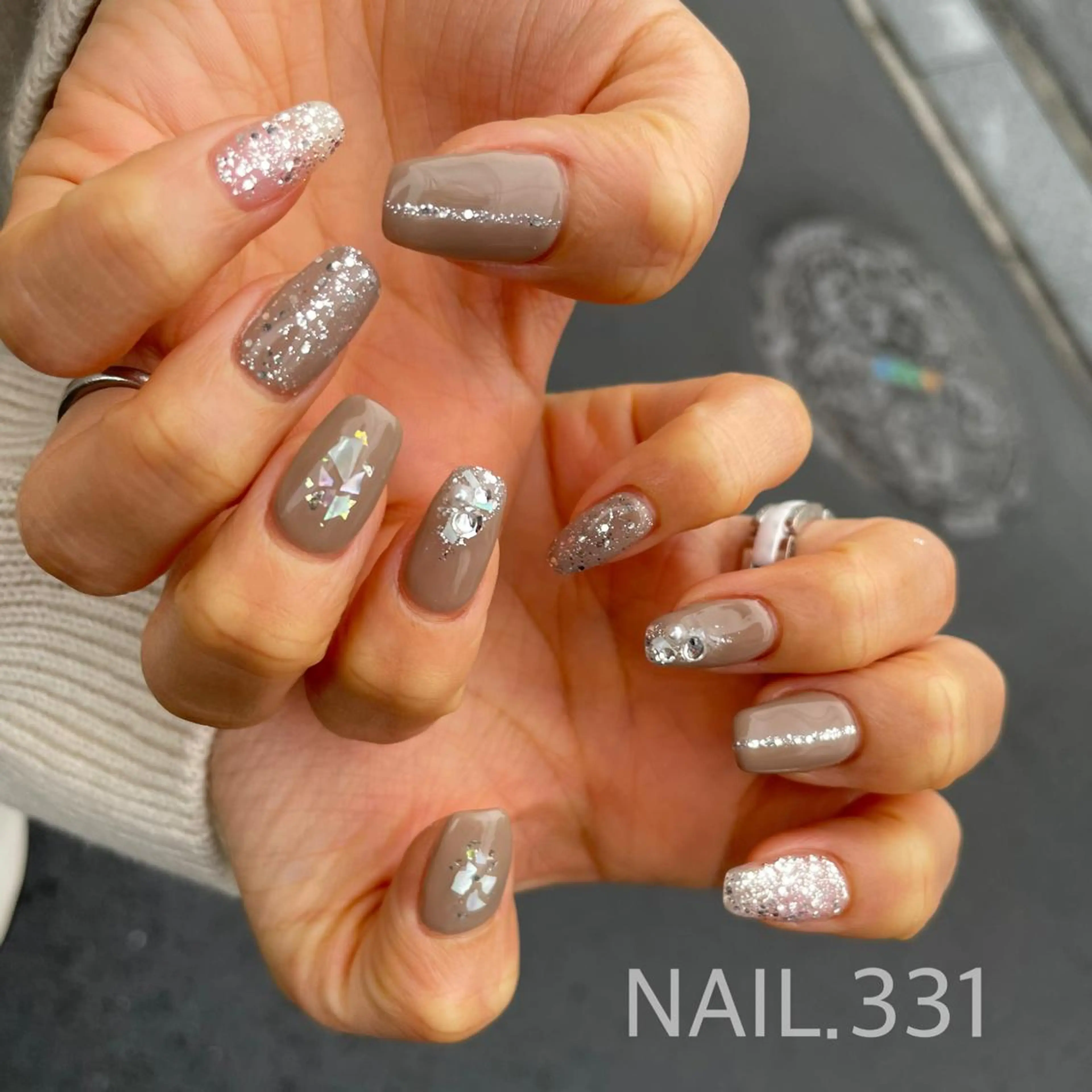 ネイル ハンドネイル Nail 331のネイルデザイン