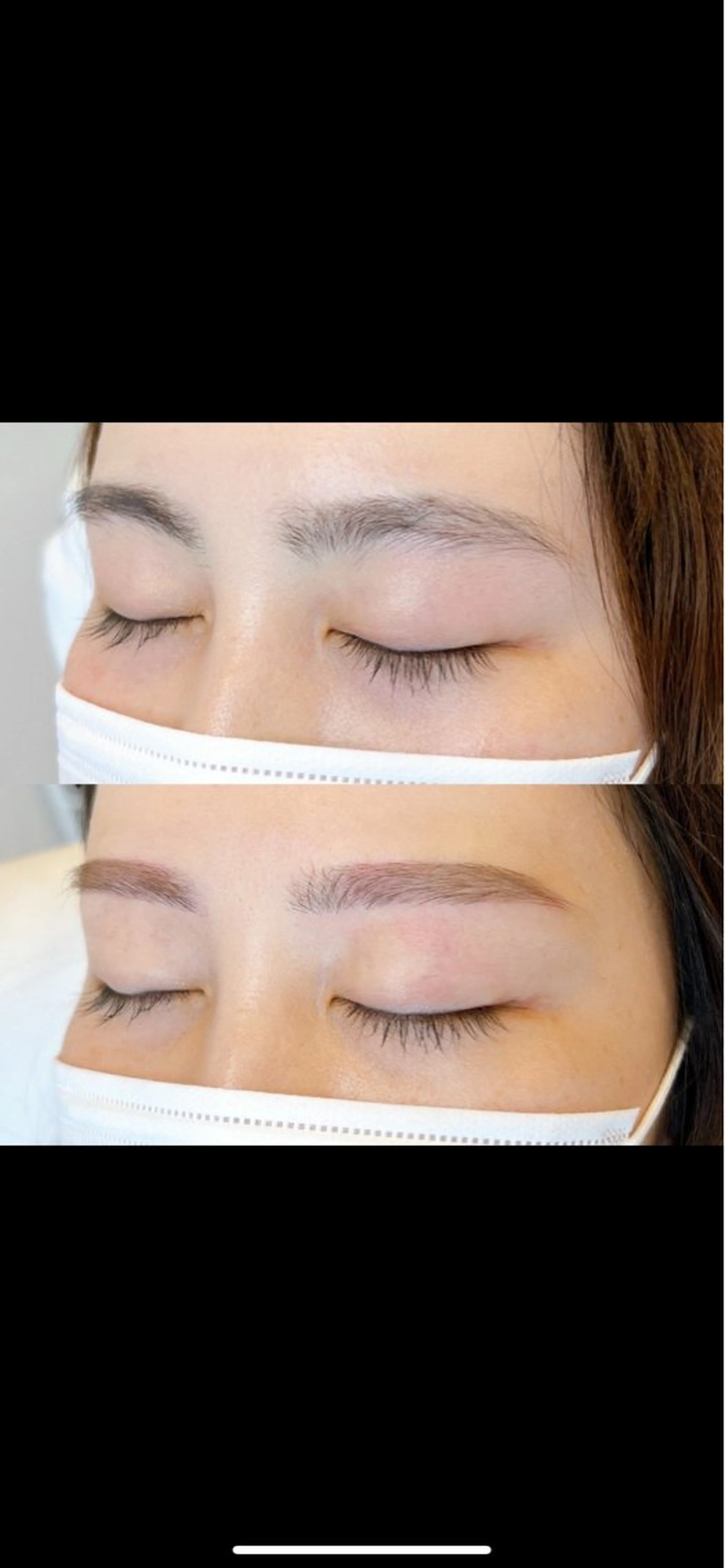 アイブロウ ホワイト ラッシュのマツエク・マツパデザイン