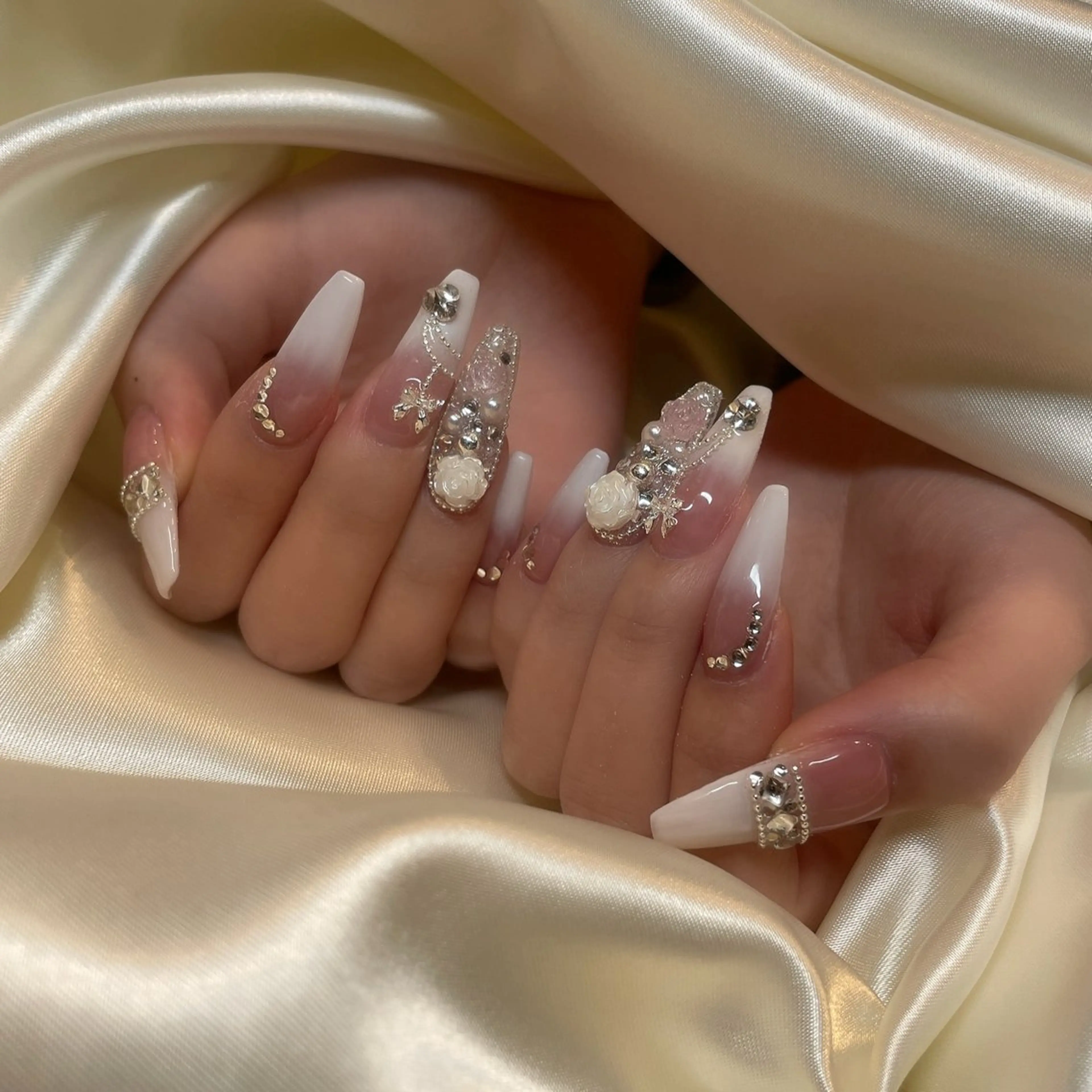 【オフなしの方/チップ長さだし10本】+アート10本の写真