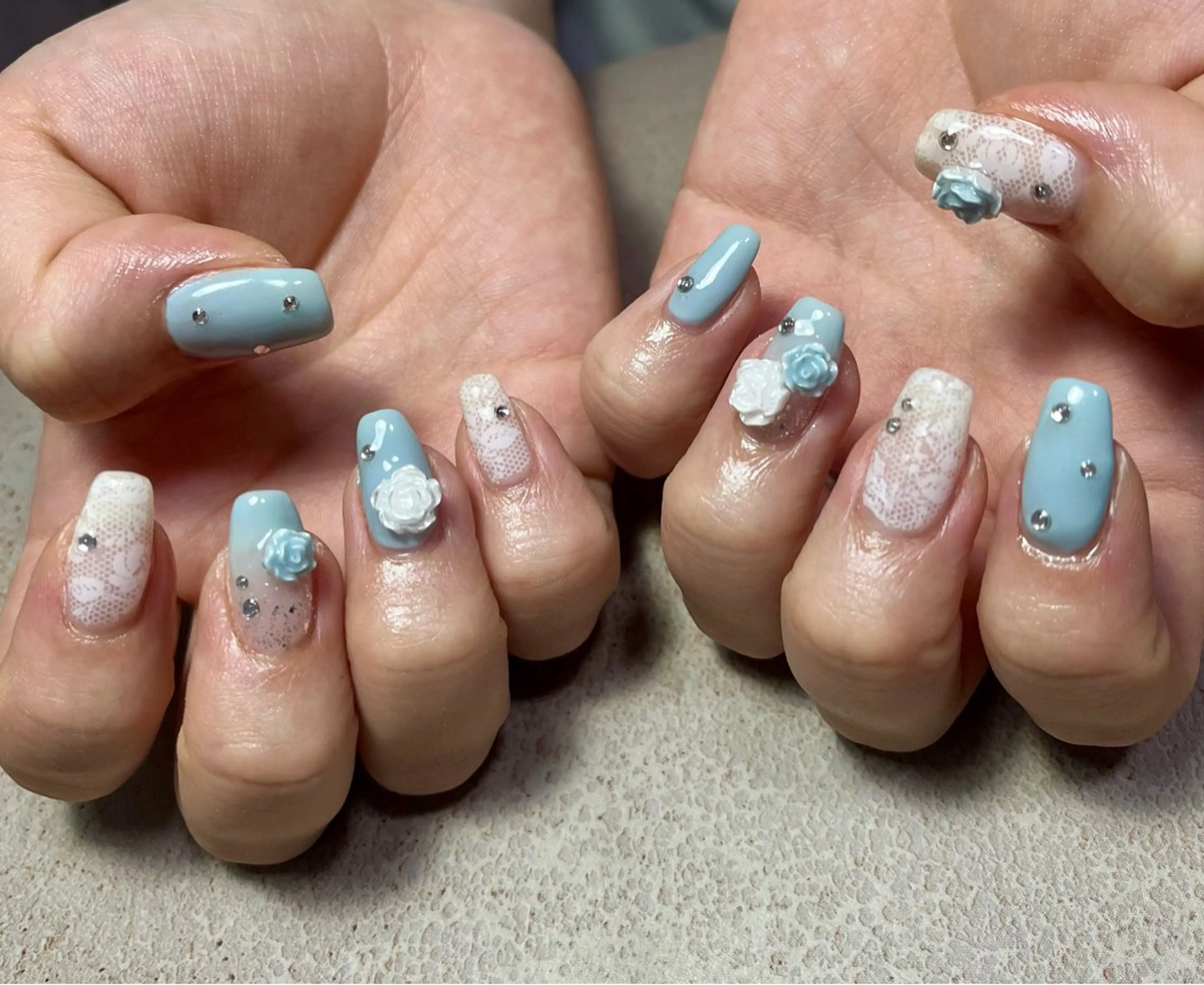 ネイル ハンドネイル goldgleams ちなのネイルデザイン