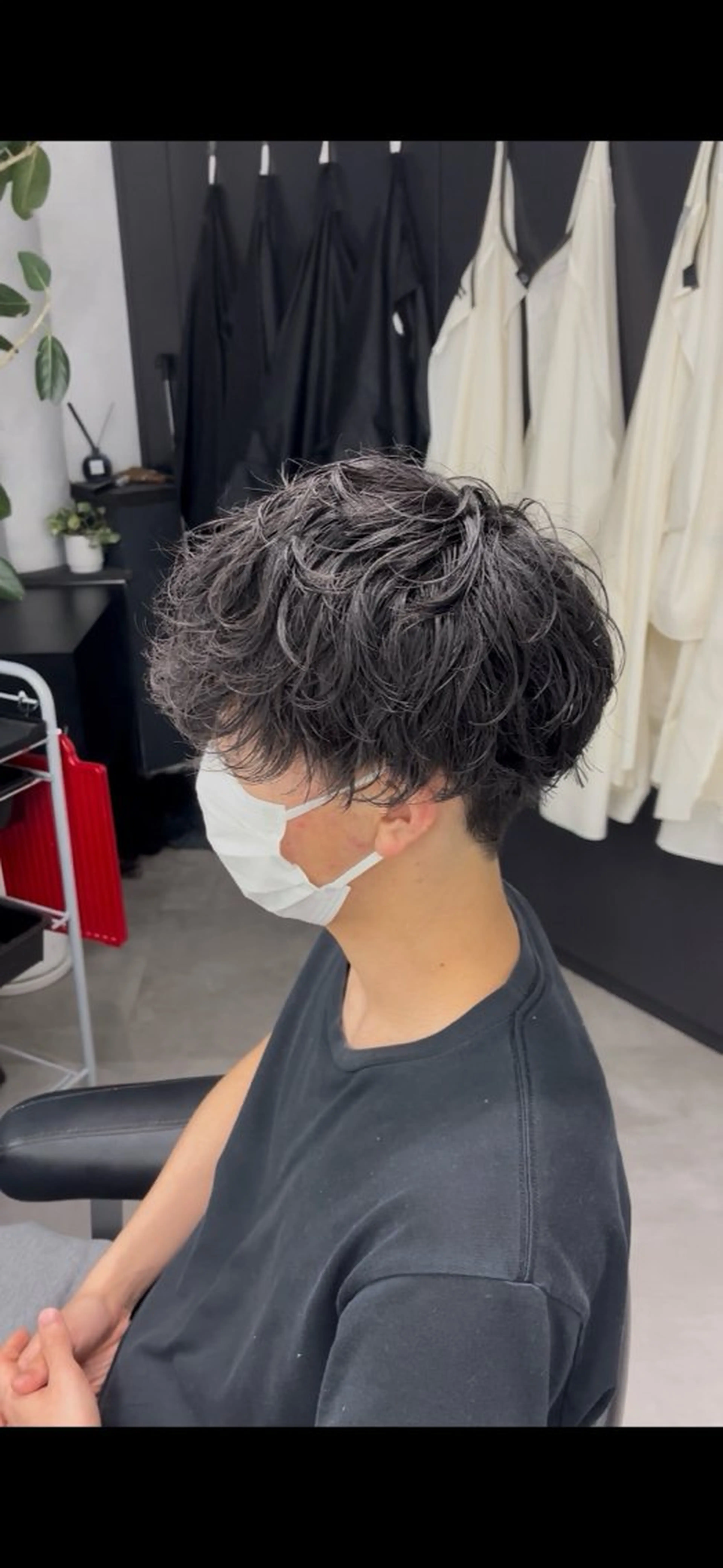 パーマ 斎藤 光のヘアスタイル