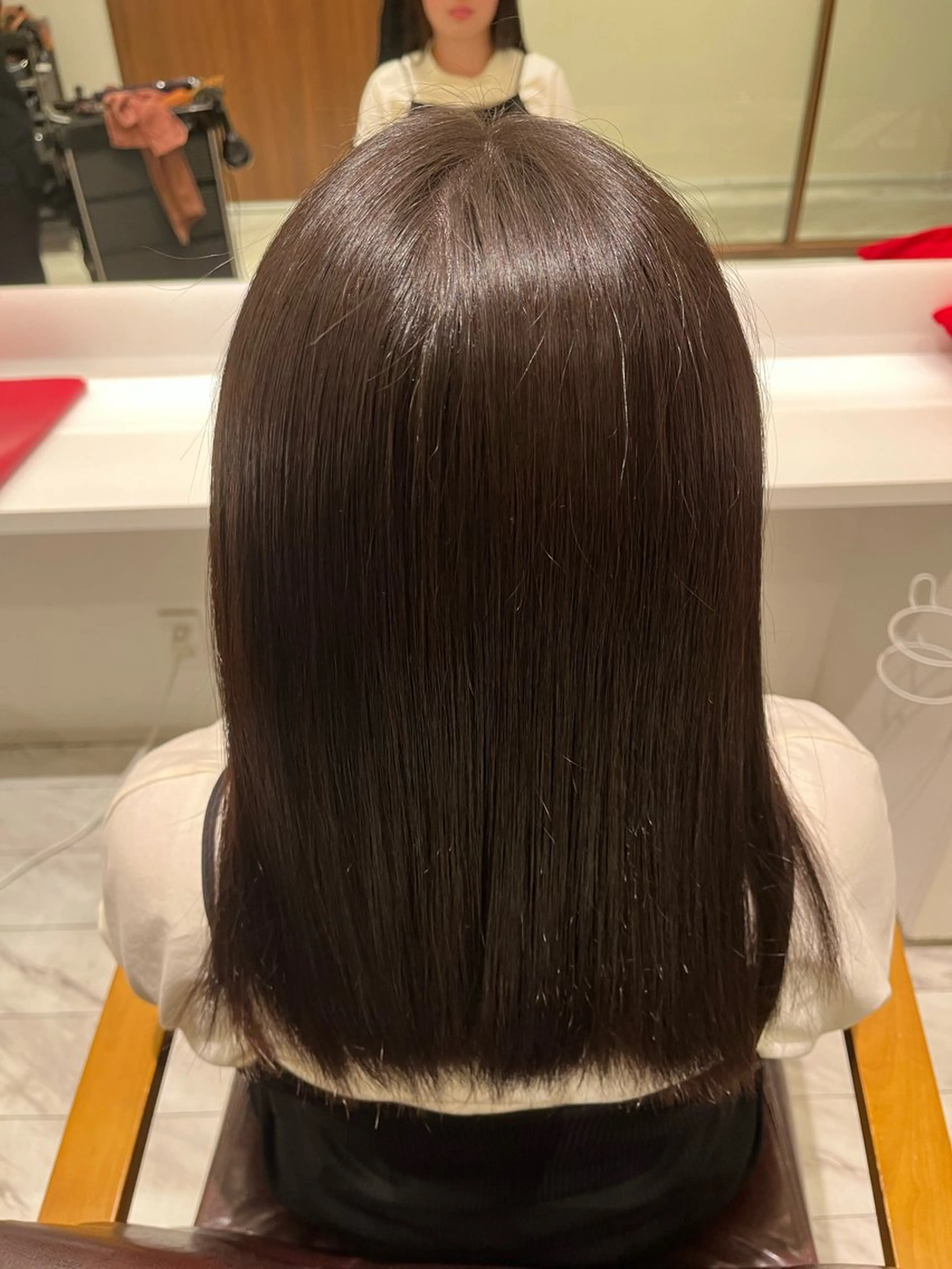 セミロング 須山 漱斗のヘアスタイル