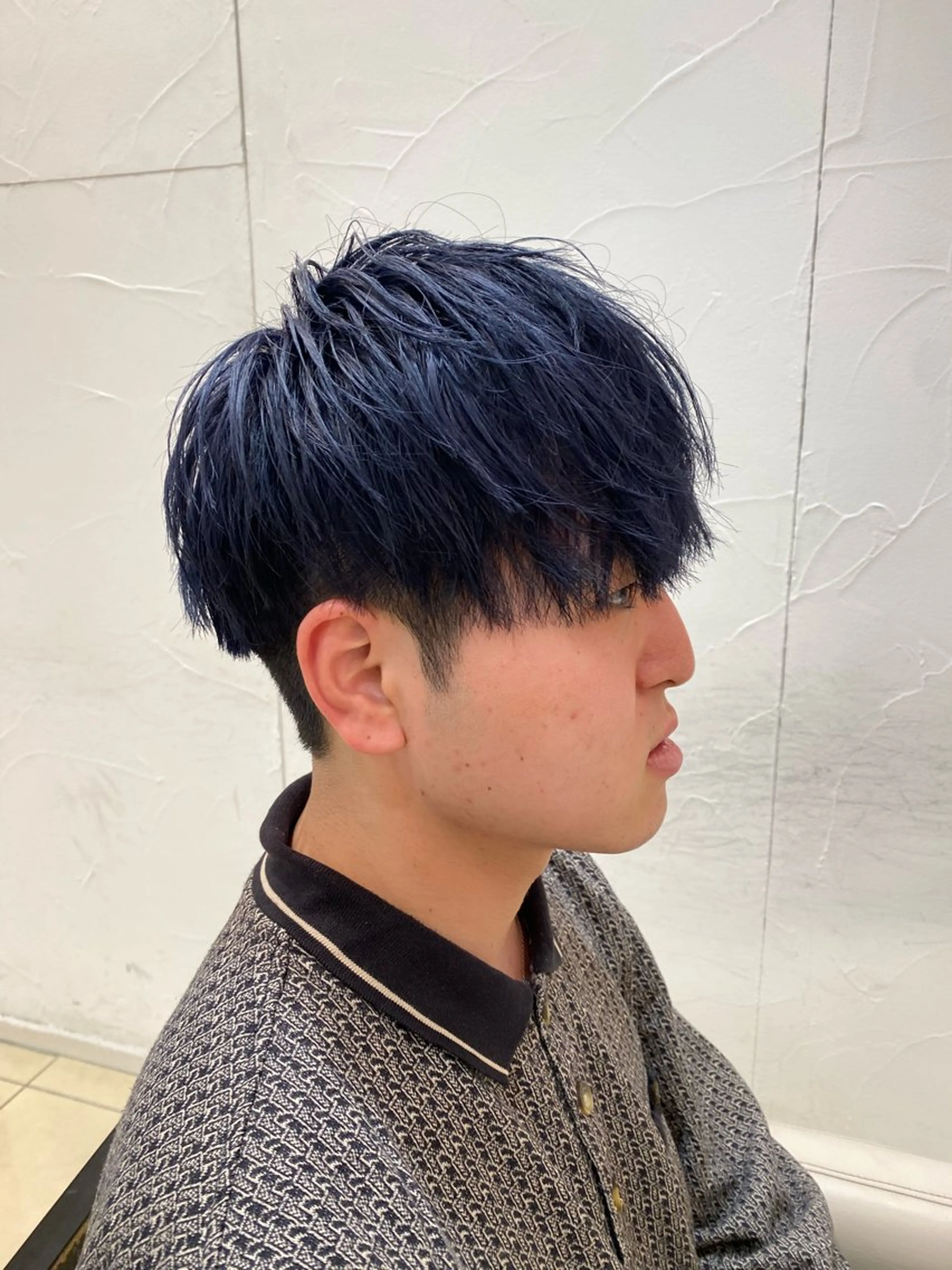 ショート カラー メンズ カット ヘアカラー メンズ特化型美容師 栗山勇人のヘアスタイル