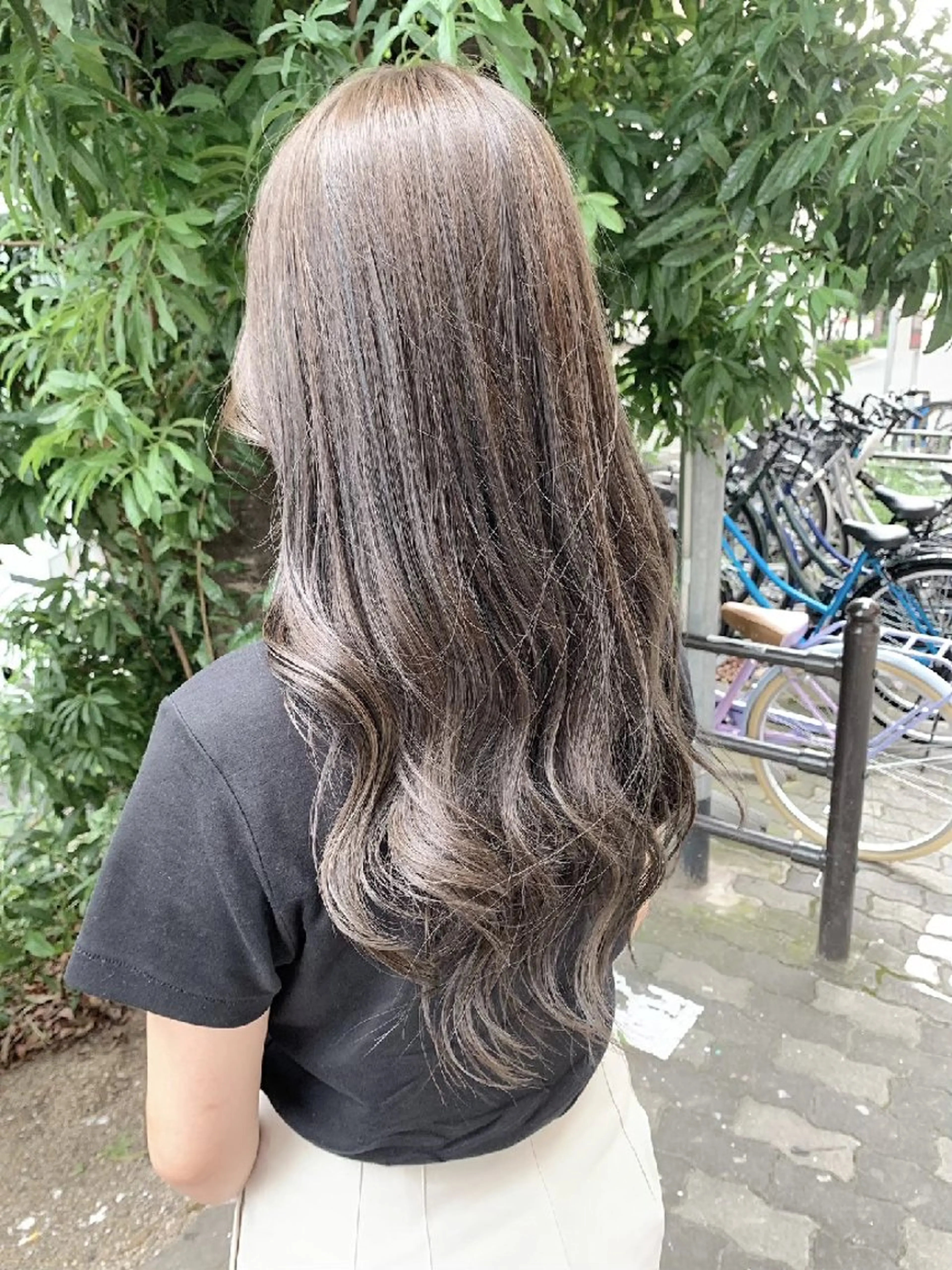 カラー 暖色🍎透明感カラー 🩵小林かりんのヘアスタイル