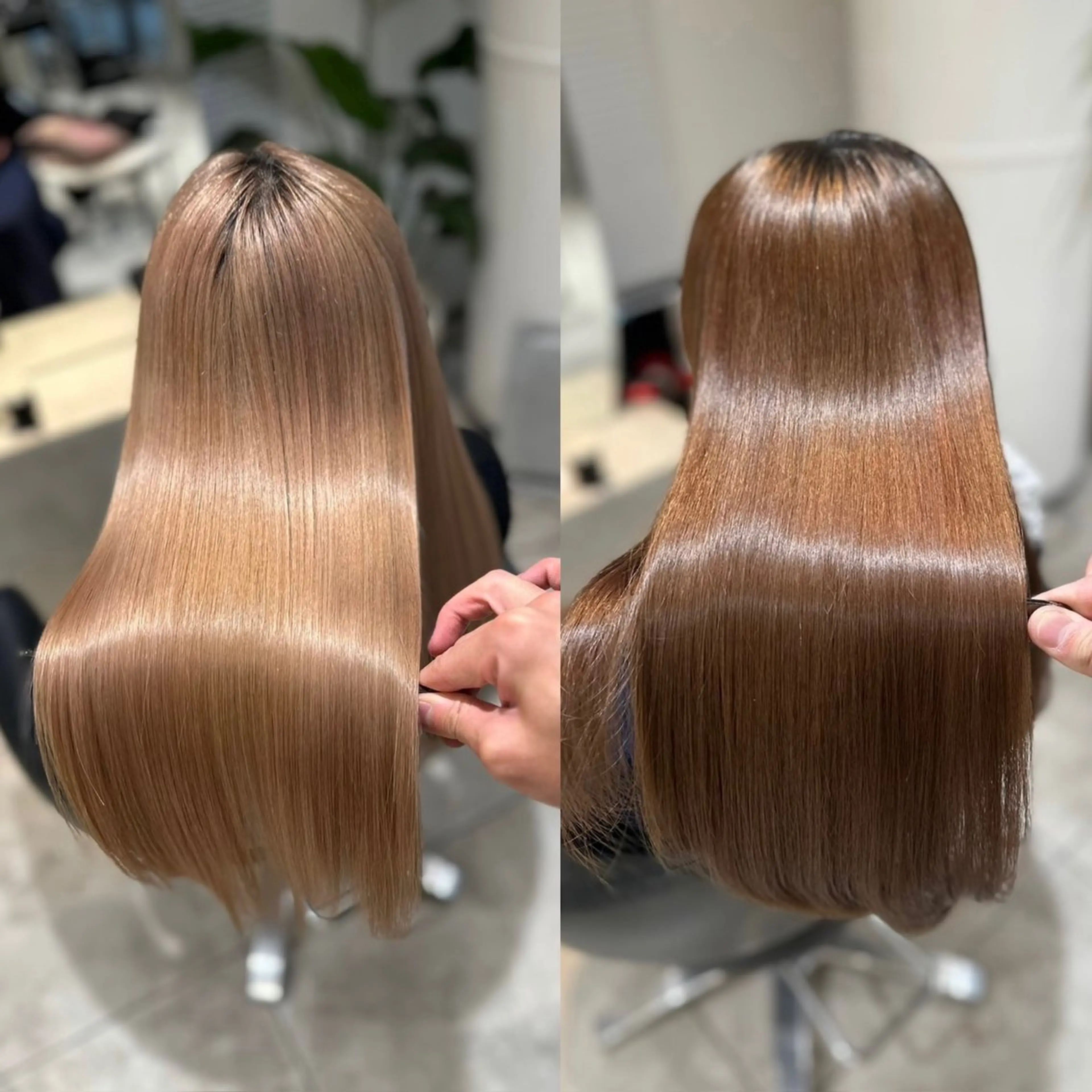 【🉐土日祝限定🉐】最高級美髪縮毛矯正×カット×シャンプー🧴の写真