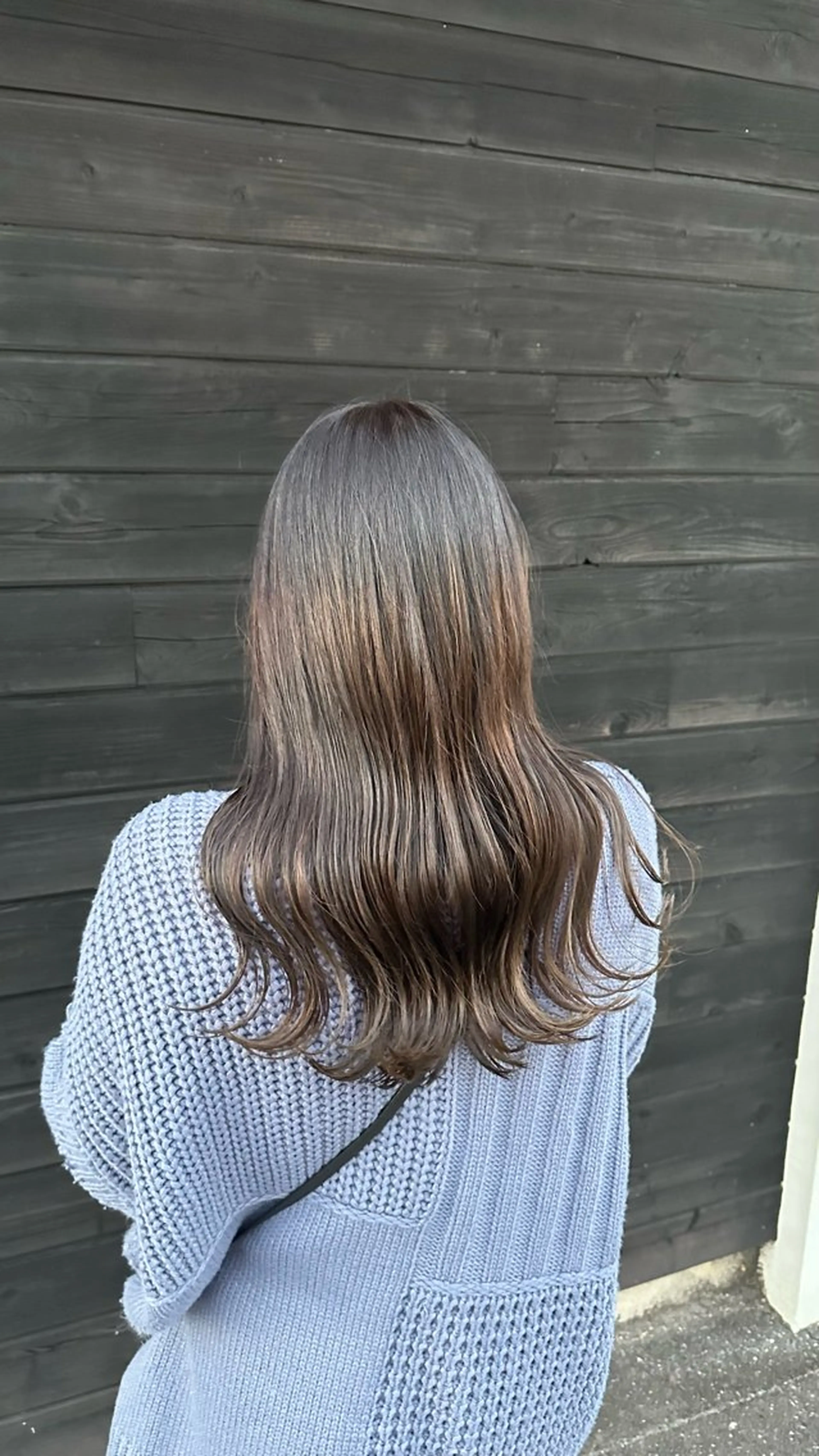 ロング ロング レイヤー/顔まわり/ 南草津/ゴトウのヘアスタイル