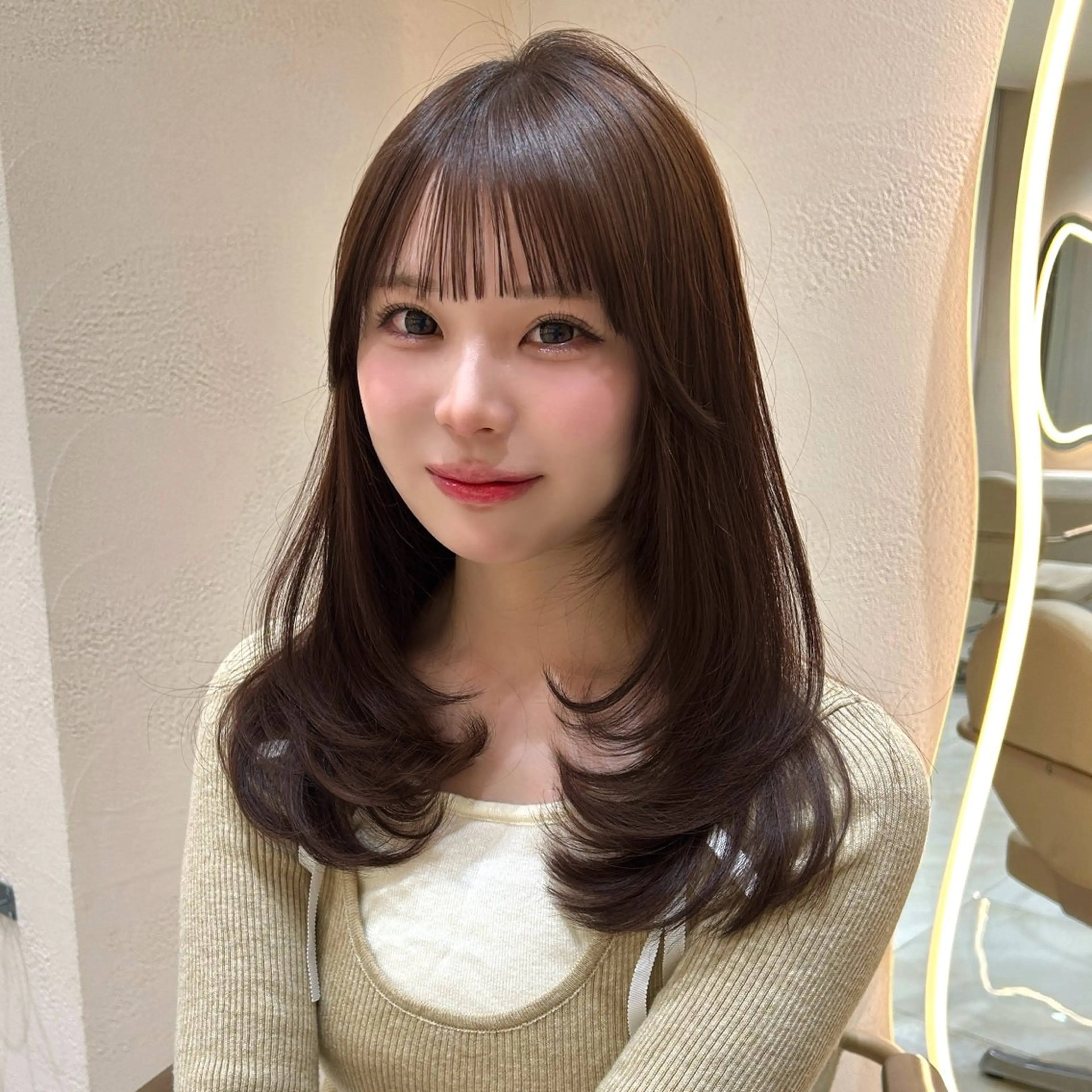 【U25限定レイヤーカット🎼】ロングレイヤー/前髪カット/顔周りカットの写真