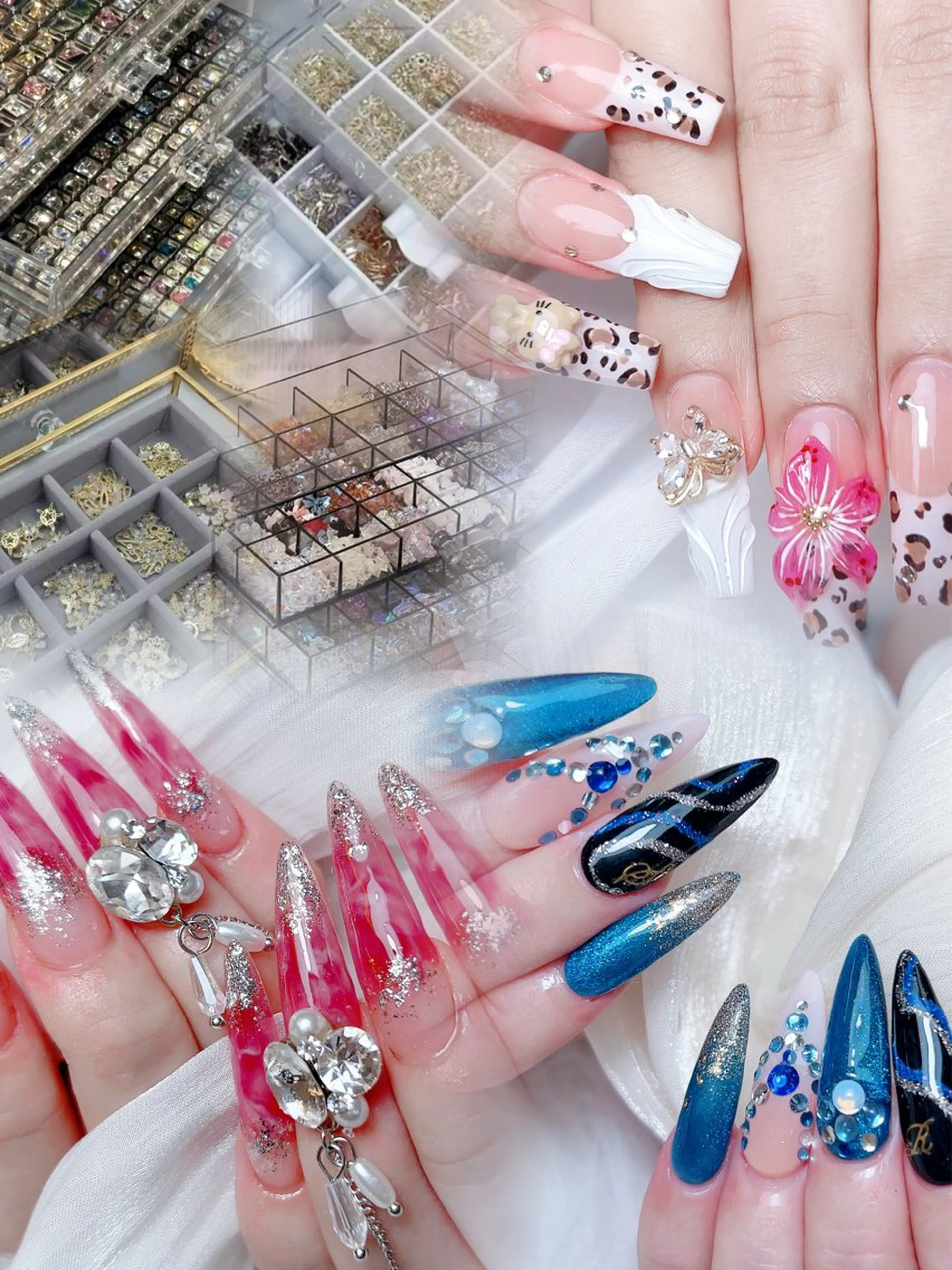 ネイル M🌷nail 長さだし専門店のネイルデザイン