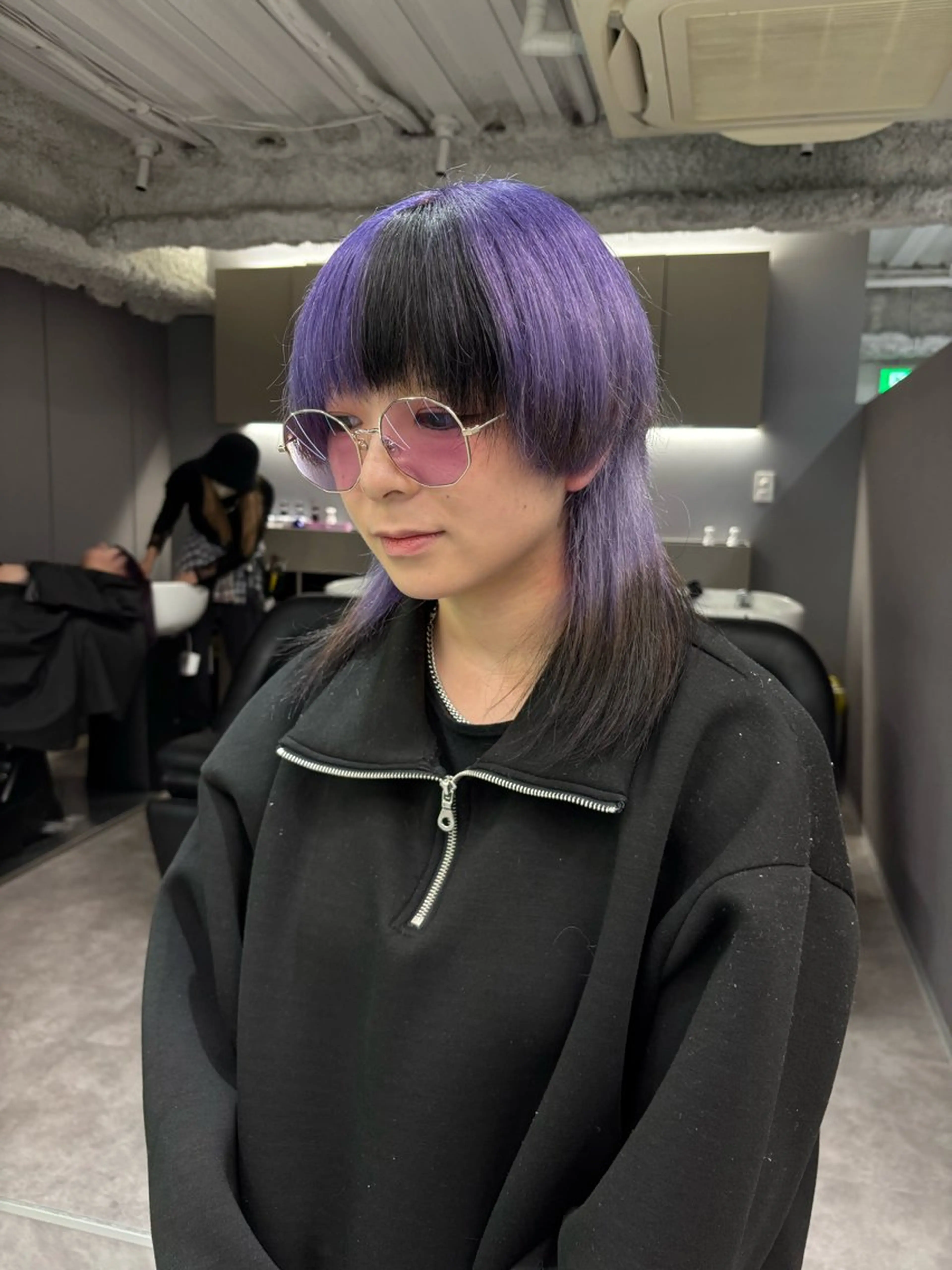 ショート カラー デザインカラー ヘアカラー 名古屋／デザイン／ ブリーチ/松井亮磨のヘアスタイル