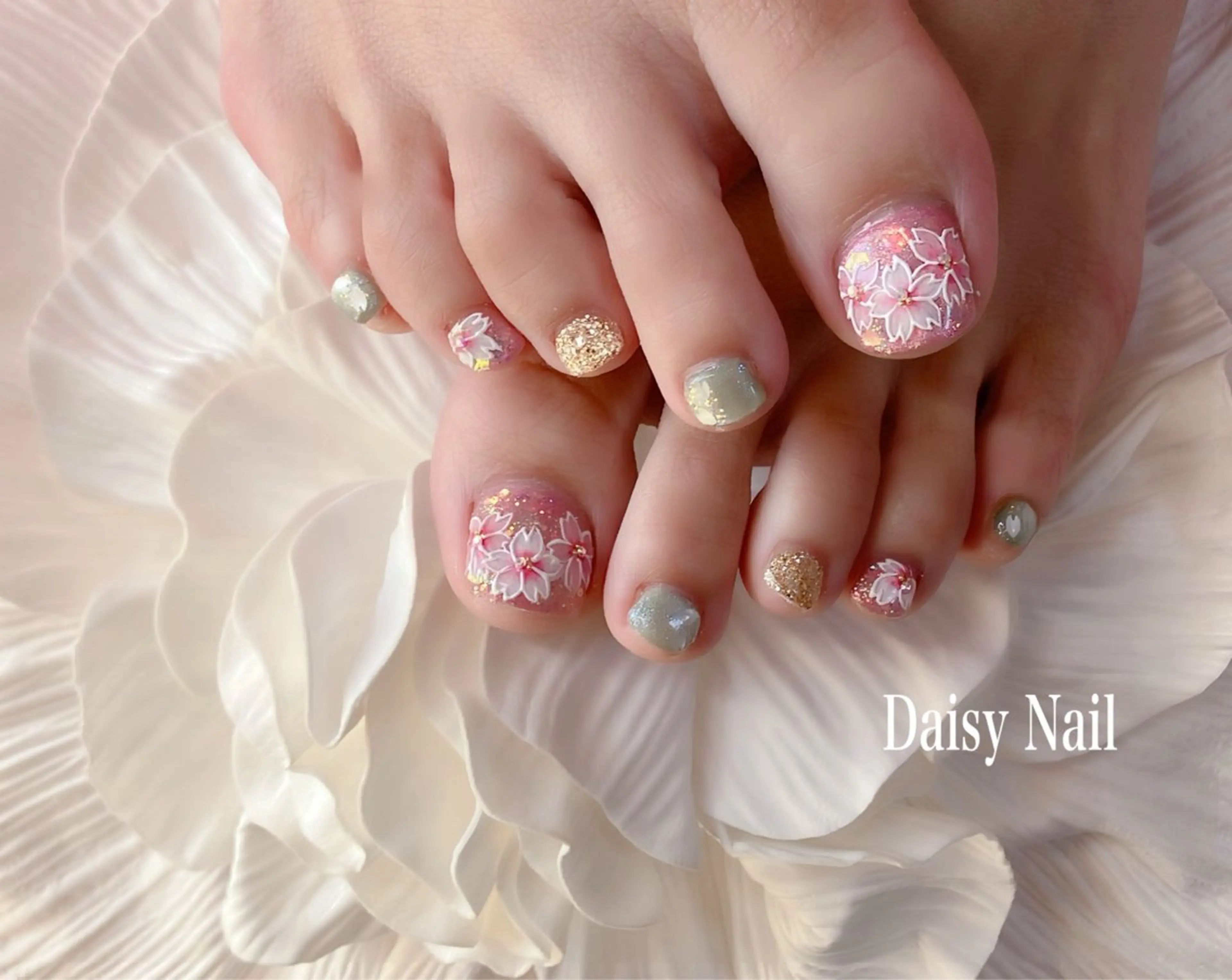 ネイル フットネイル Daisy Nail所属・Daisy Nailのネイルデザイン