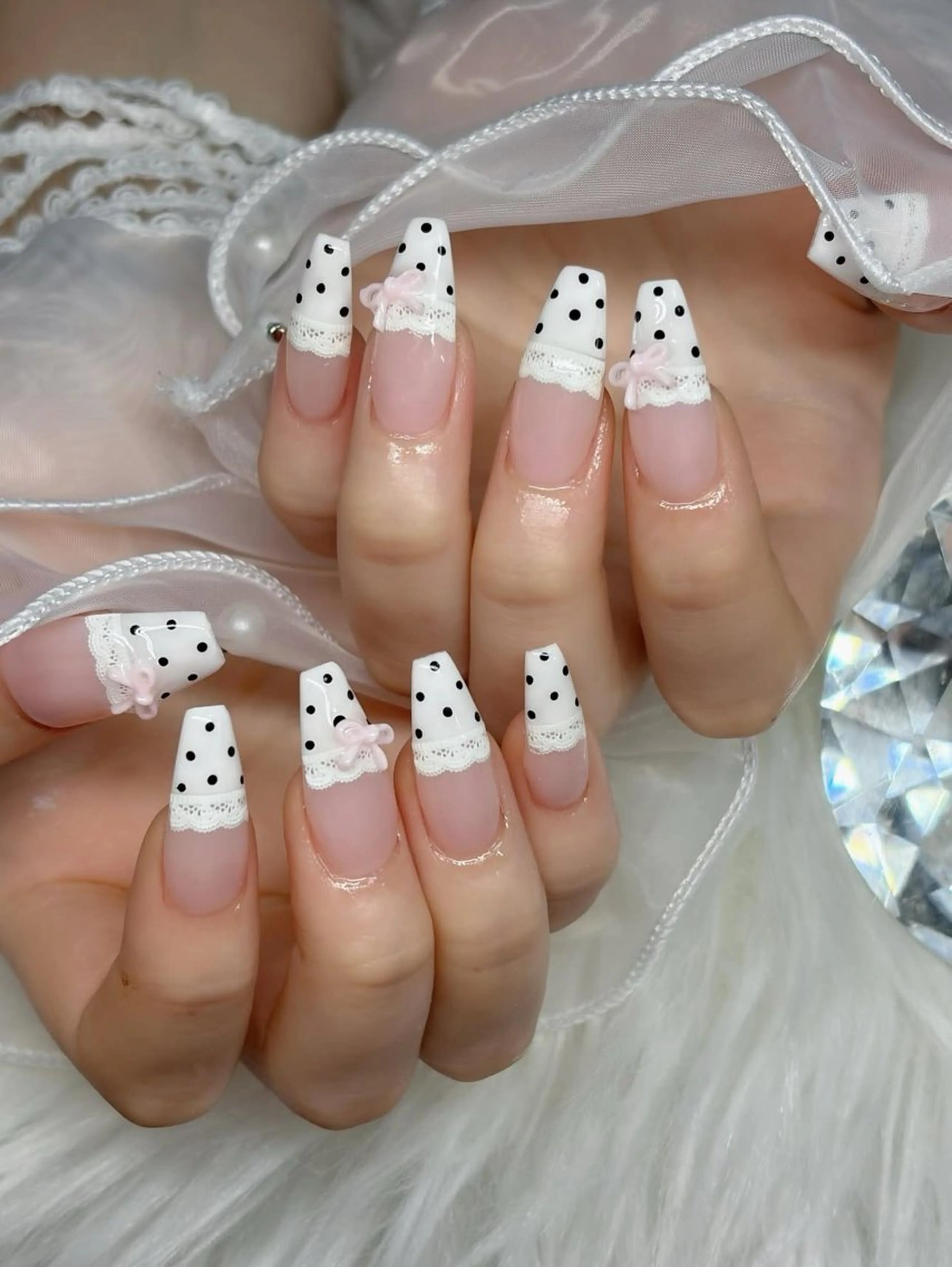 ネイル アートネイル オーロラネイル チークネイル 長さ出し フットネイル ハンドネイル 銀河_ Chan nailsのネイルデザイン