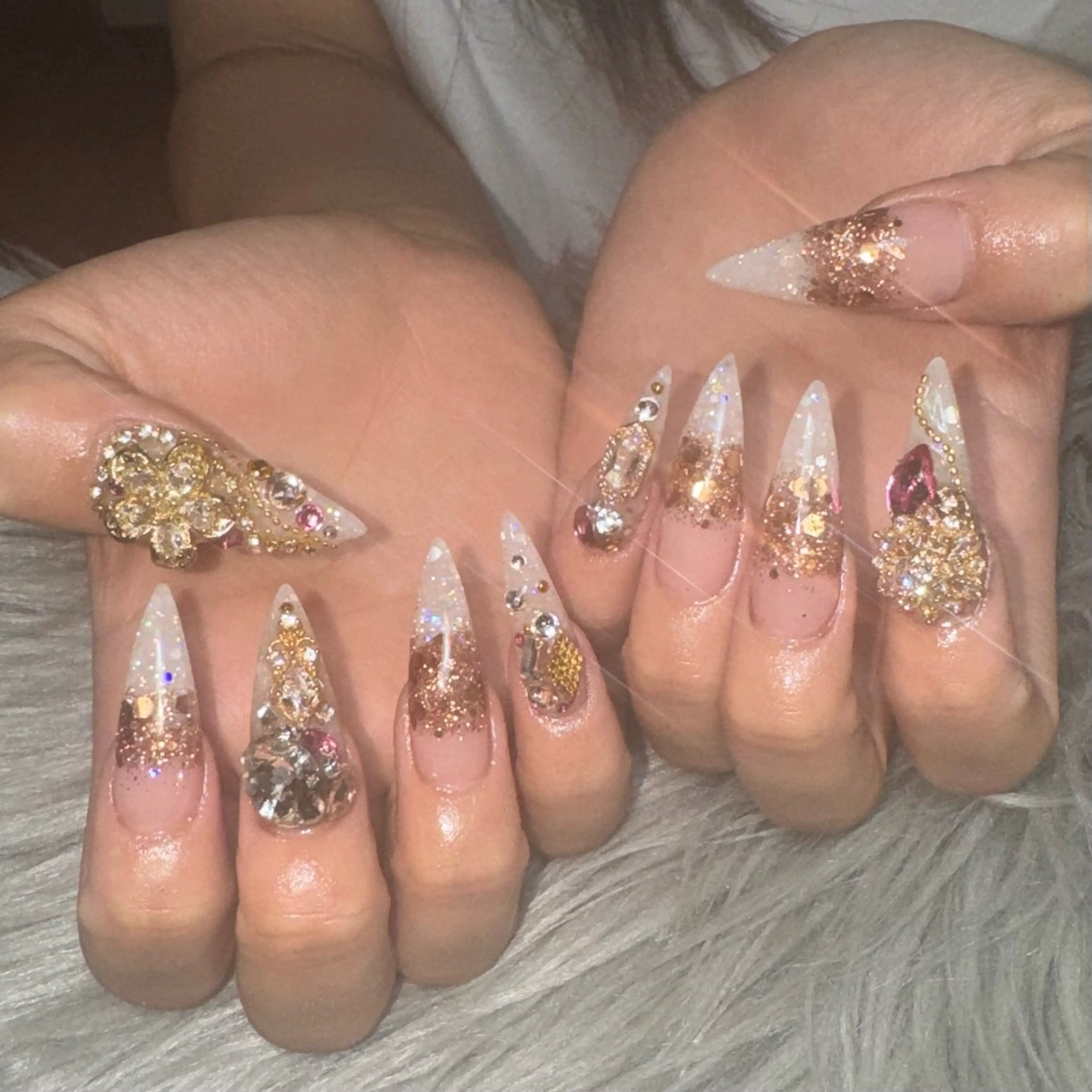 ネイル ハンドネイル Feel ‪‪☺︎‬Yuriaのネイルデザイン