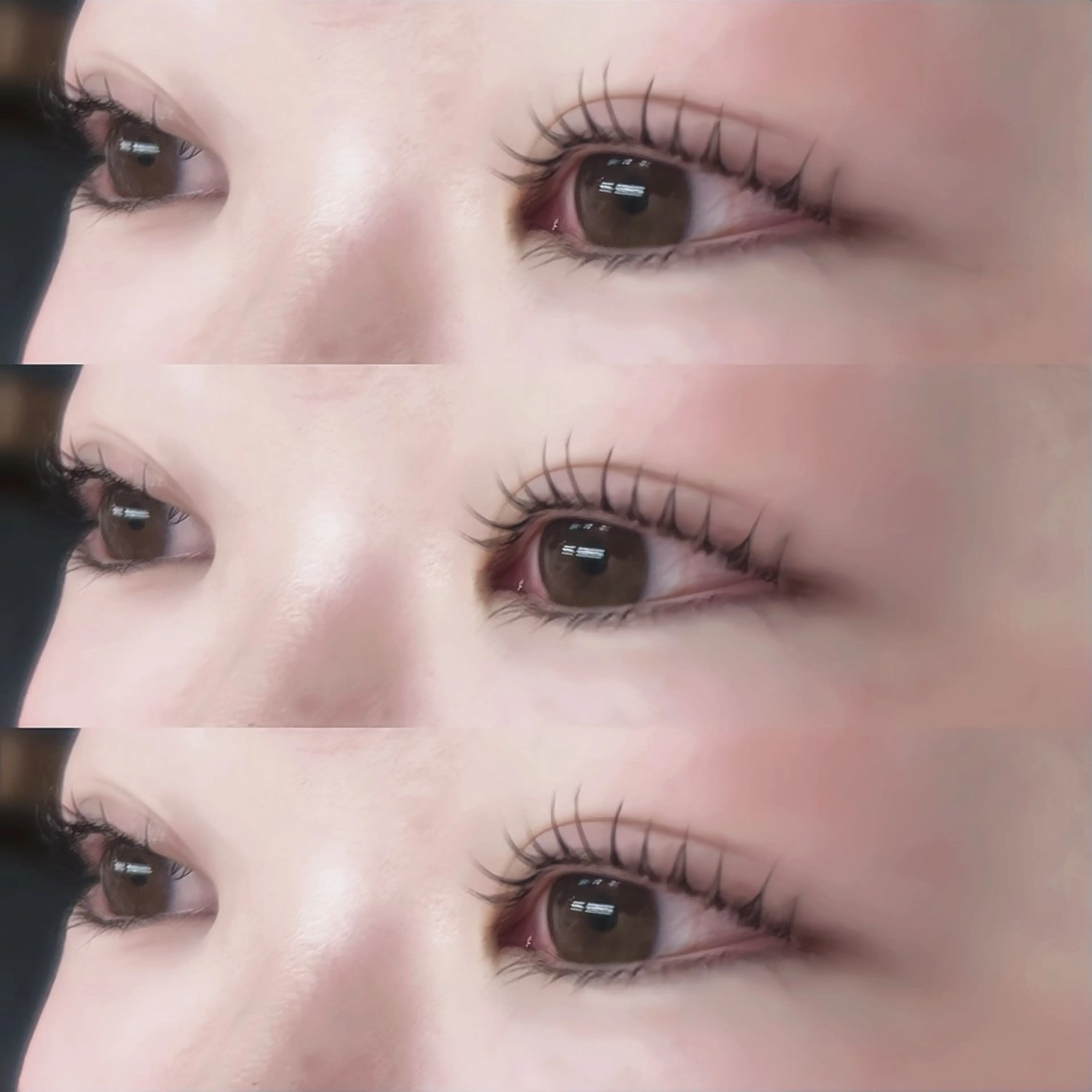 マツエク・マツパ パリジェンヌラッシュリフト マツパ Niyu栄店 夏山のマツエク・マツパデザイン