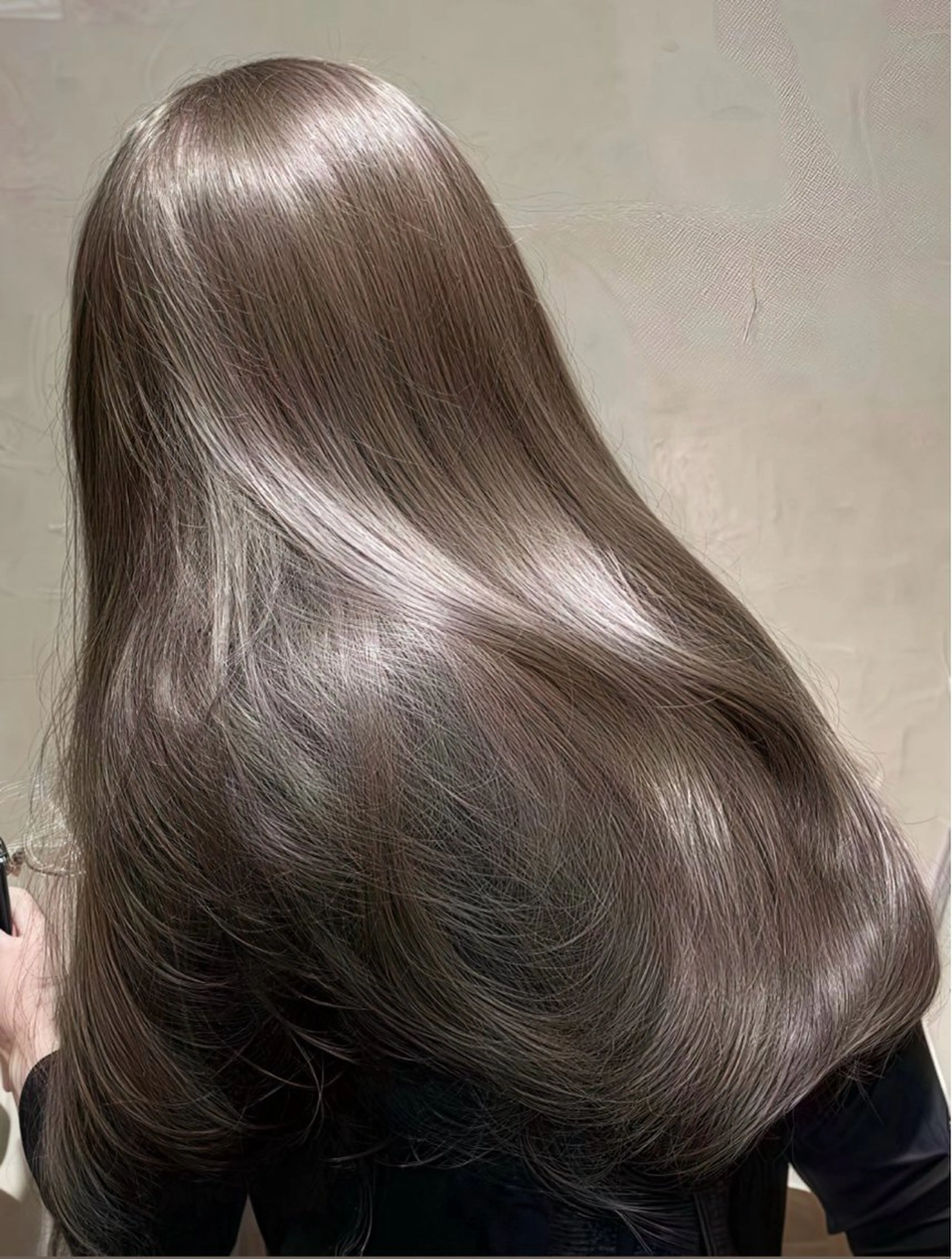 セミロング カラー カット ヘアカラー トリートメント 谷口 琉希のヘアスタイル