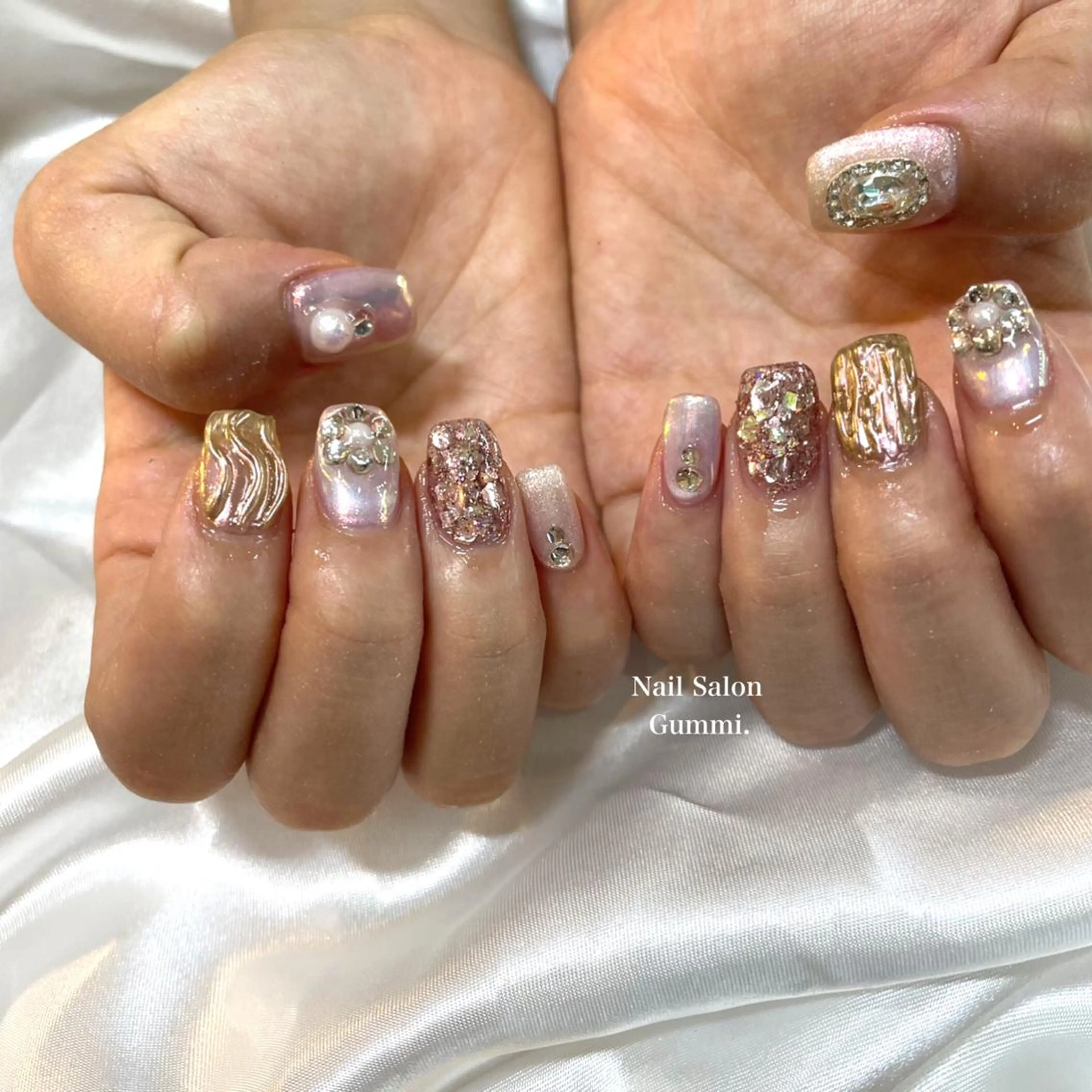 ネイル 韓国ネイル Nail Salon Gummi.のネイルデザイン