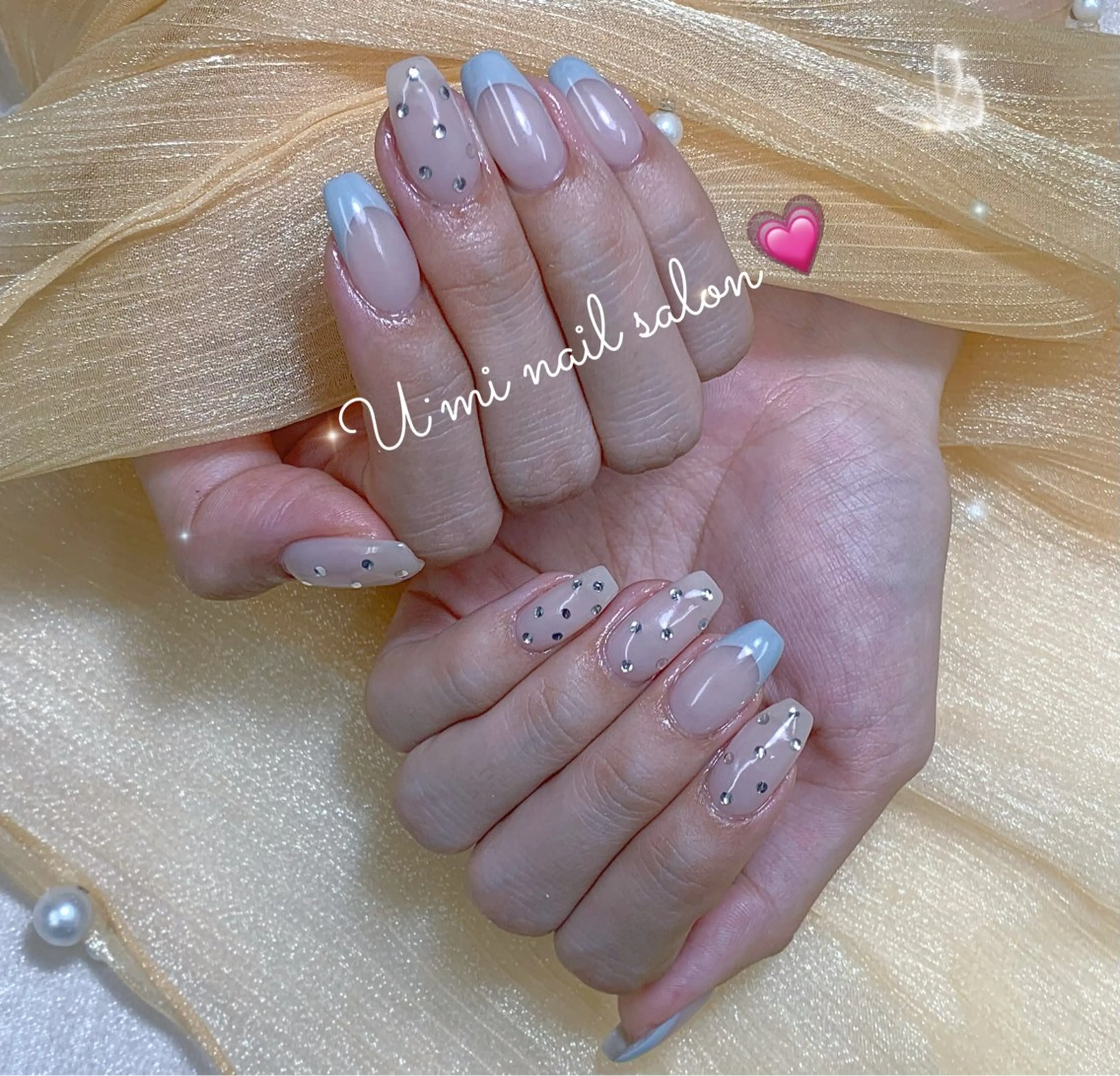 ネイル 持ち込み ハンドネイル Ｕ·Mi nail salon所属・u・mi  上野御徒町パラジェルのネイルデザイン