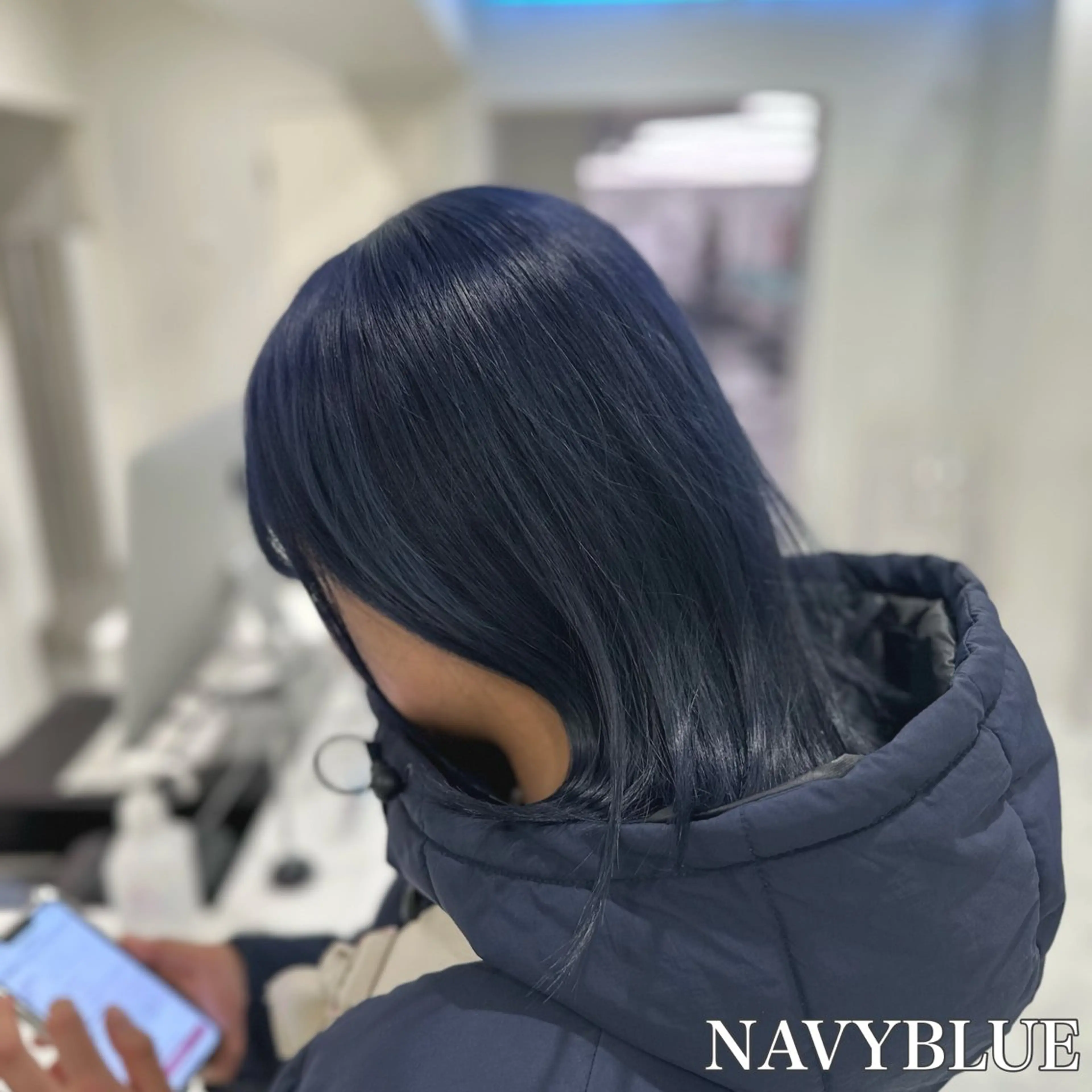 セミロング カラー ヘアアレンジ 🫧モテる💗ダメー ジレスハイトーン🫧のヘアスタイル