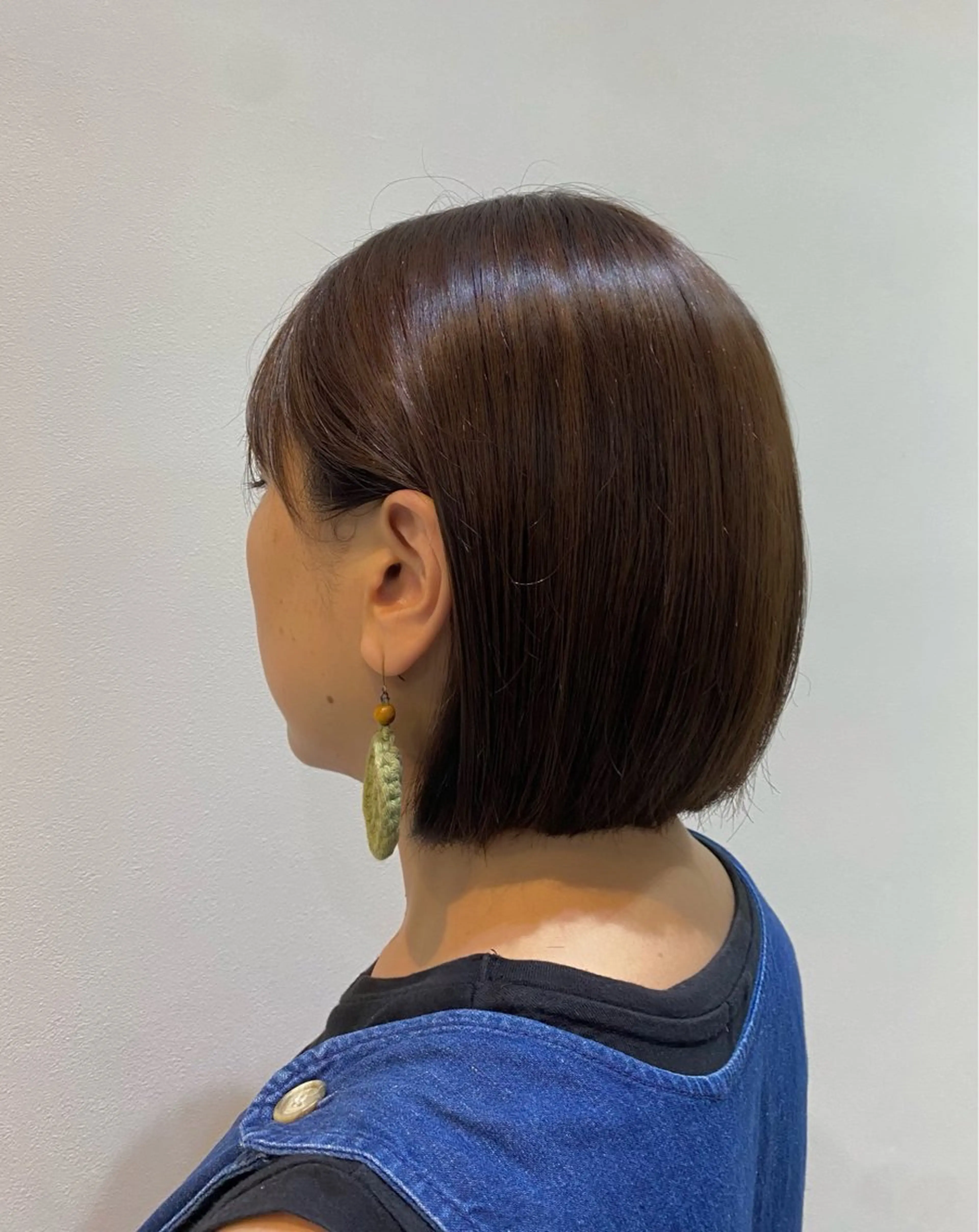 ショート カラー ボブ カット ヘアカラー トリートメント ♡オシャ髪♡AI ✂️newi町田のヘアスタイル