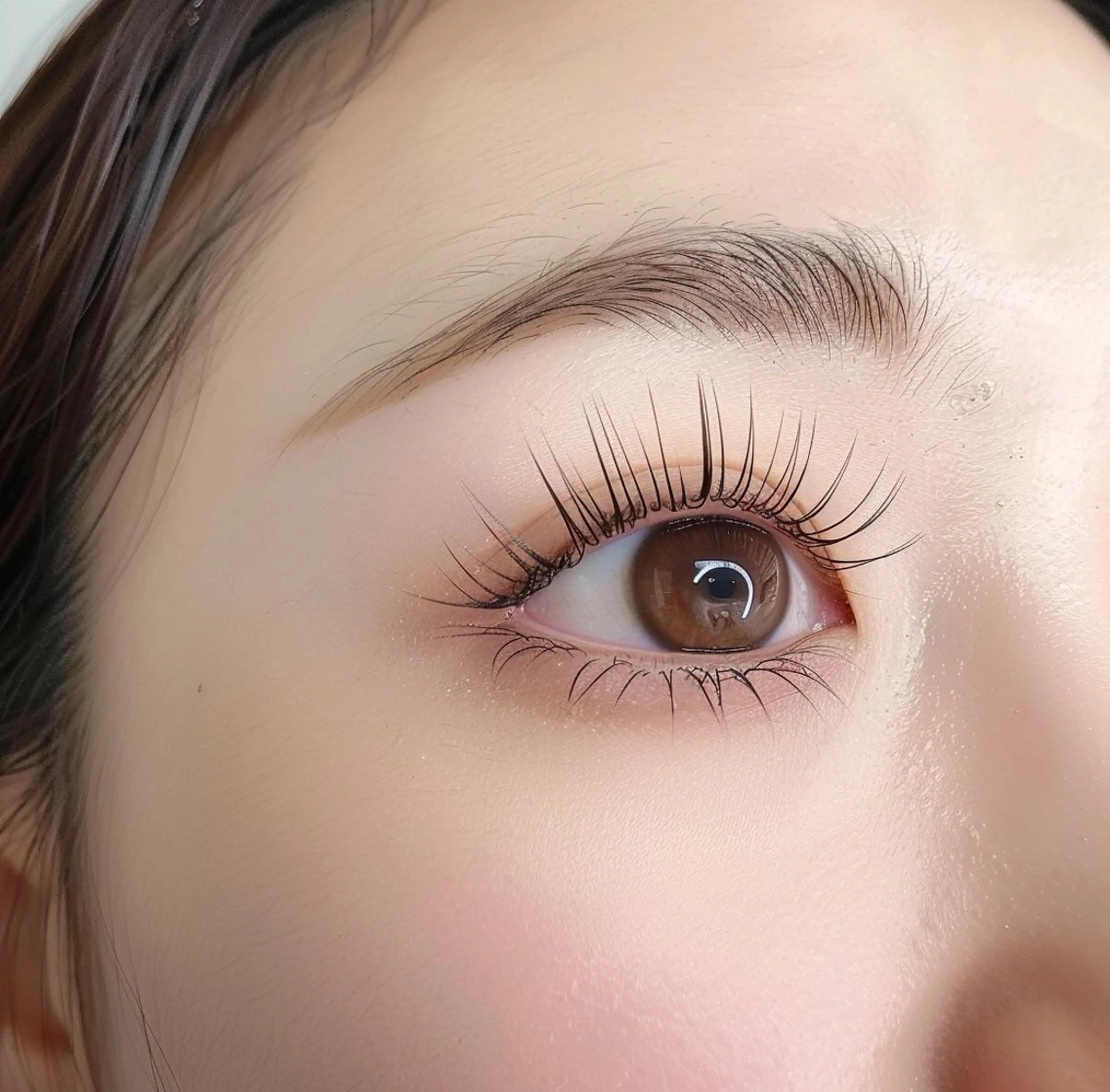 マツエク・マツパ レイヤー×顔周 り×髪質改善/MIUのヘアスタイル